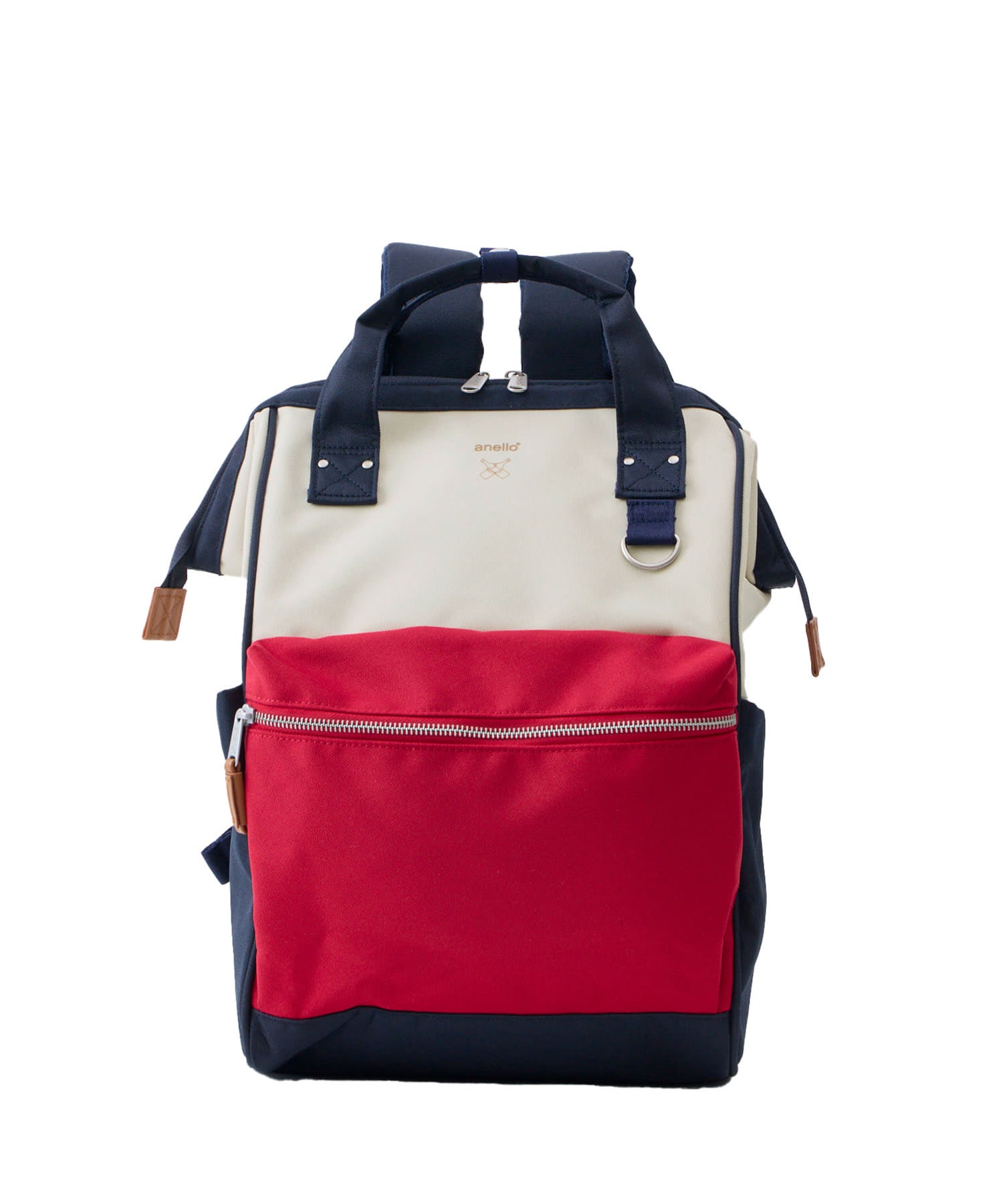 anello リュック バックパック 13インチPC収納 A4収納 撥水 キャリーオン NATIVE ATB0193NY レッド