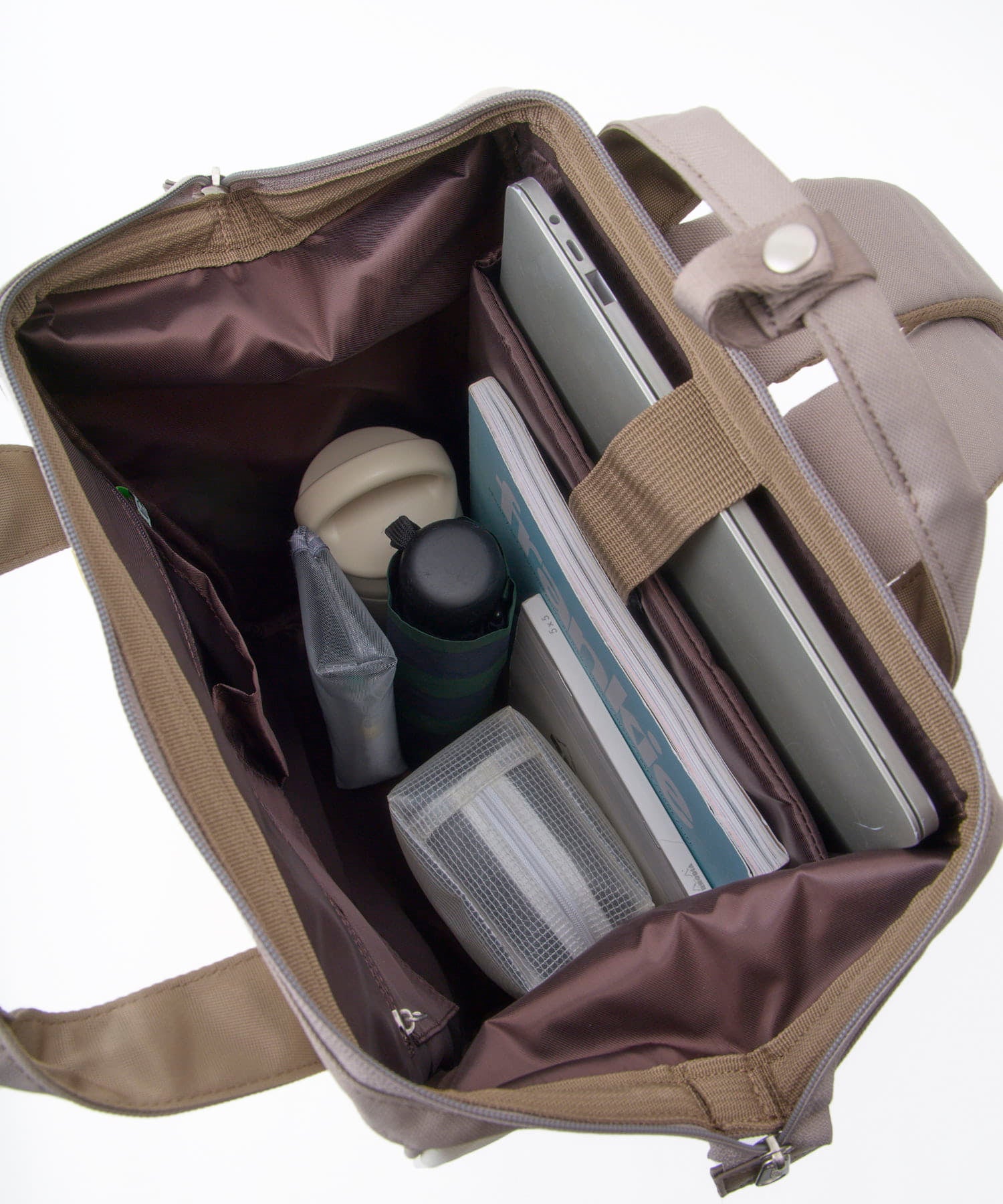 anello リュック バックパック 13インチPC収納 A4収納 撥水 キャリーオン NATIVE ATB0193NY