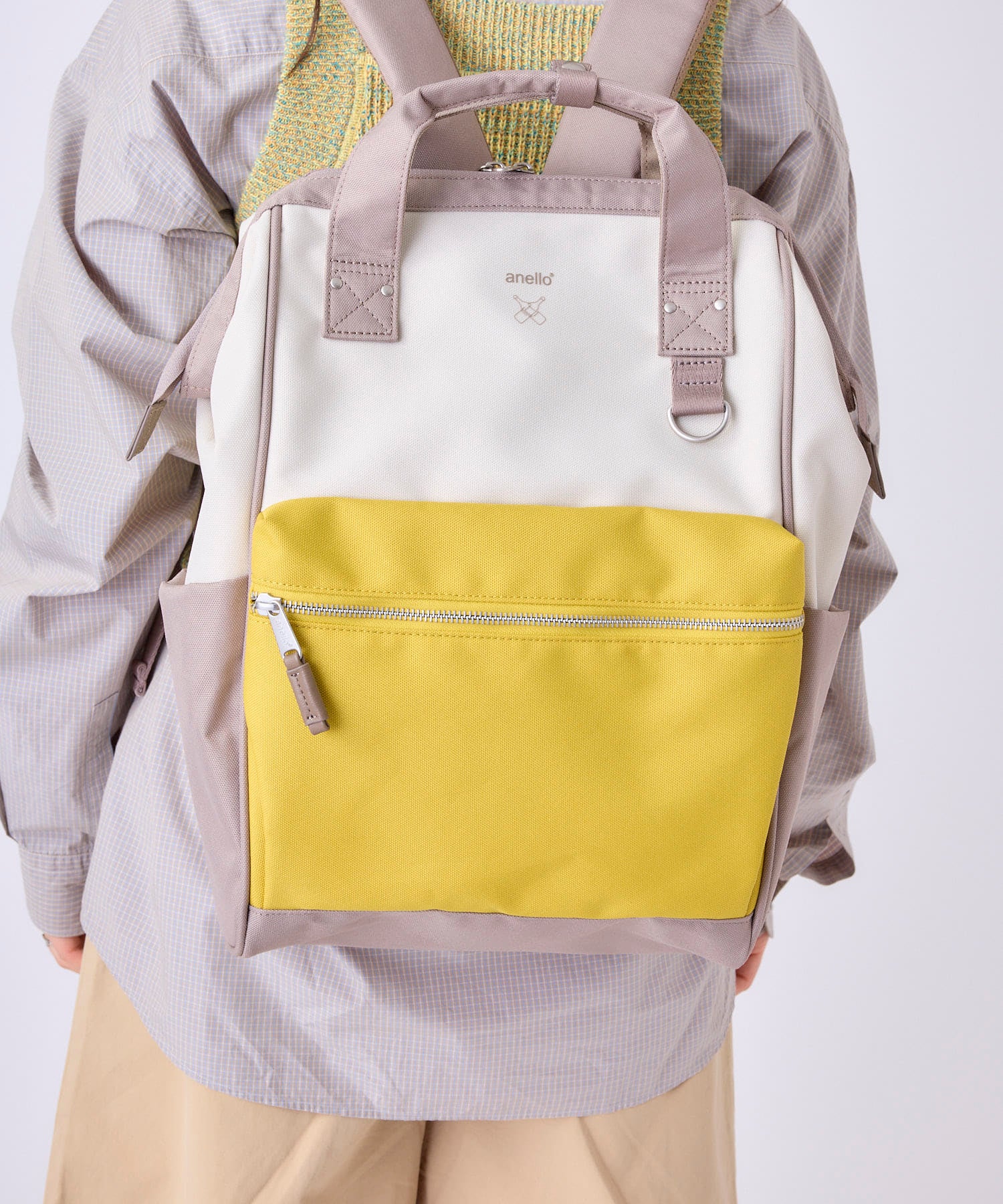 anello リュック バックパック 13インチPC収納 A4収納 撥水 キャリーオン NATIVE ATB0193NY