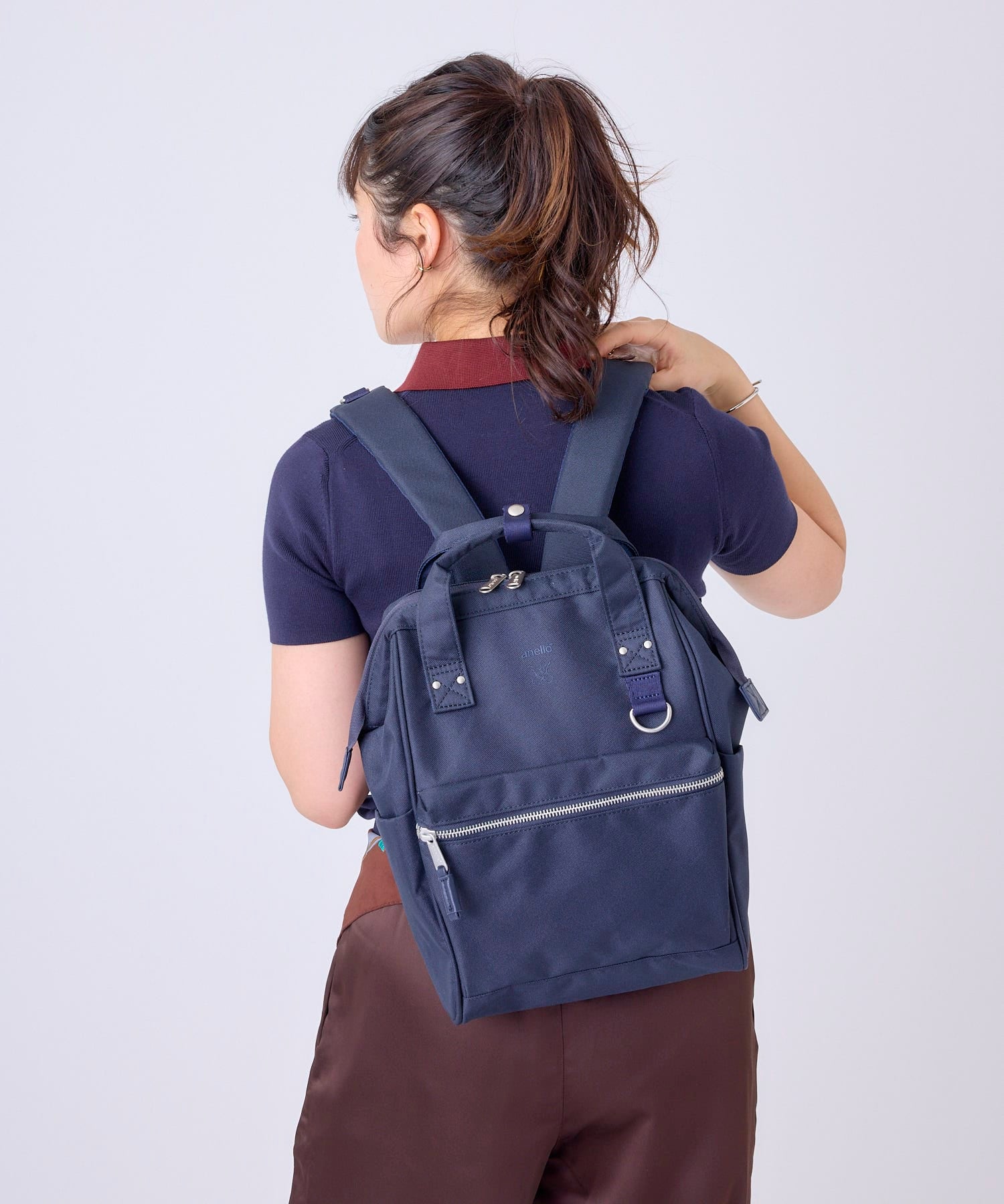 anello リュック バックパック  PC収納 A4収納 撥水 キャリーオン NATIVE ATB0197N