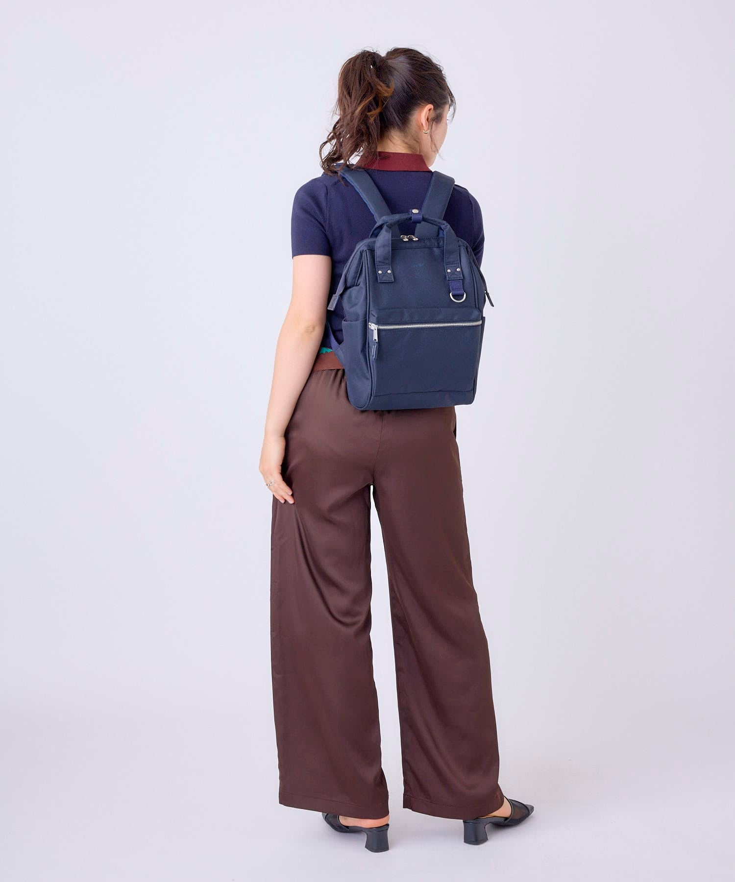 anello リュック バックパック  PC収納 A4収納 撥水 キャリーオン NATIVE ATB0197N