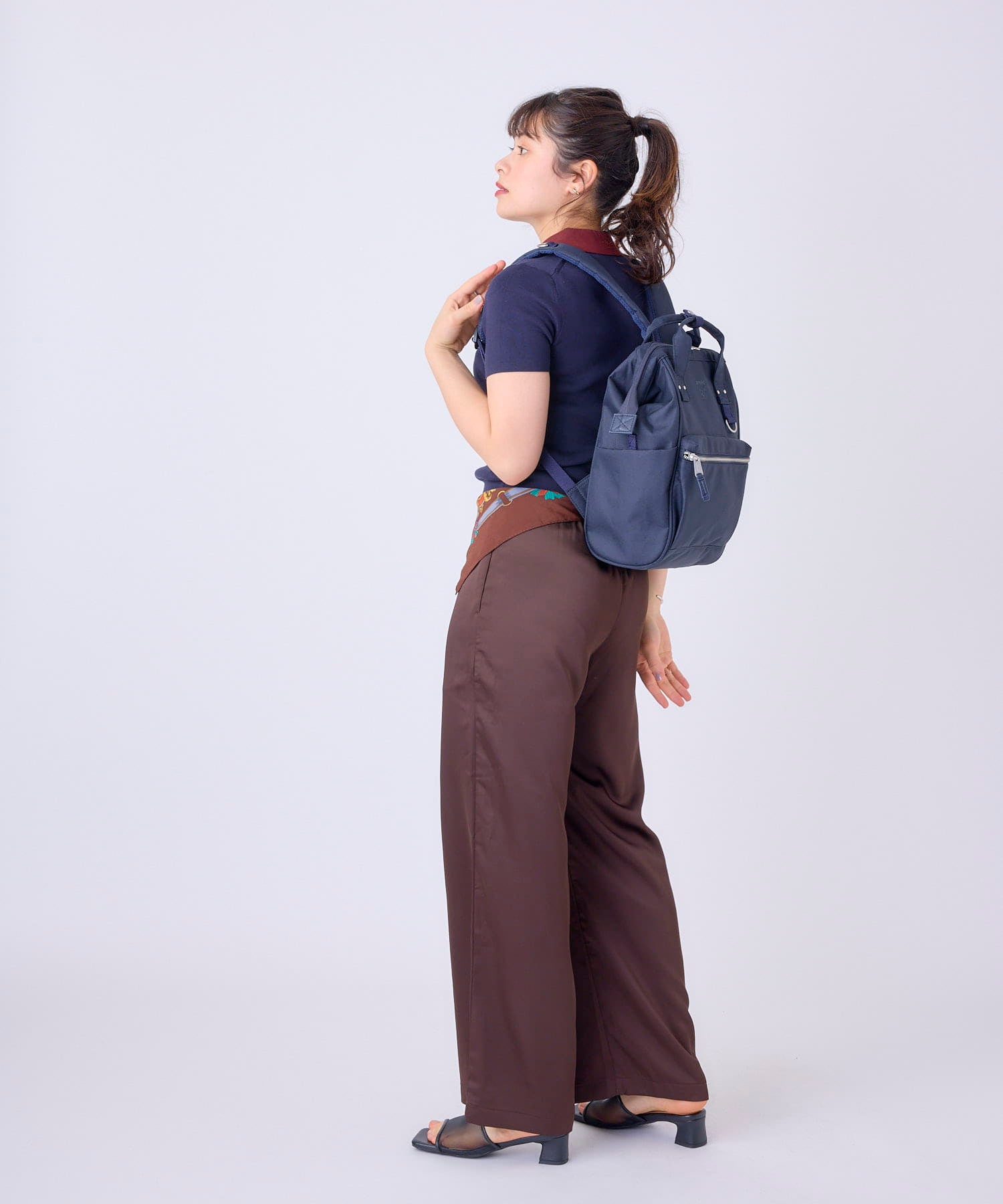 anello リュック バックパック  PC収納 A4収納 撥水 キャリーオン NATIVE ATB0197N