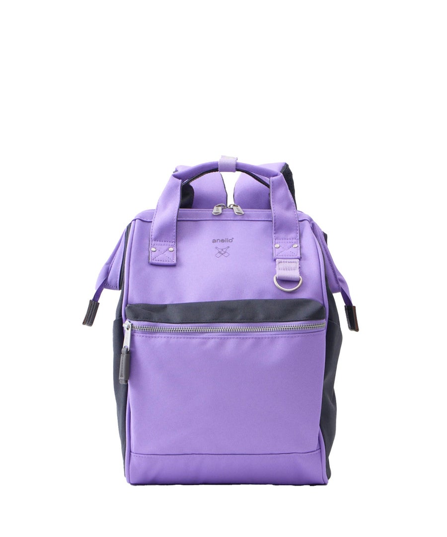 anello リュック バックパック PC収納 A4収納 撥水 キャリーオン NATIVE ATB0197NY ラベンダー