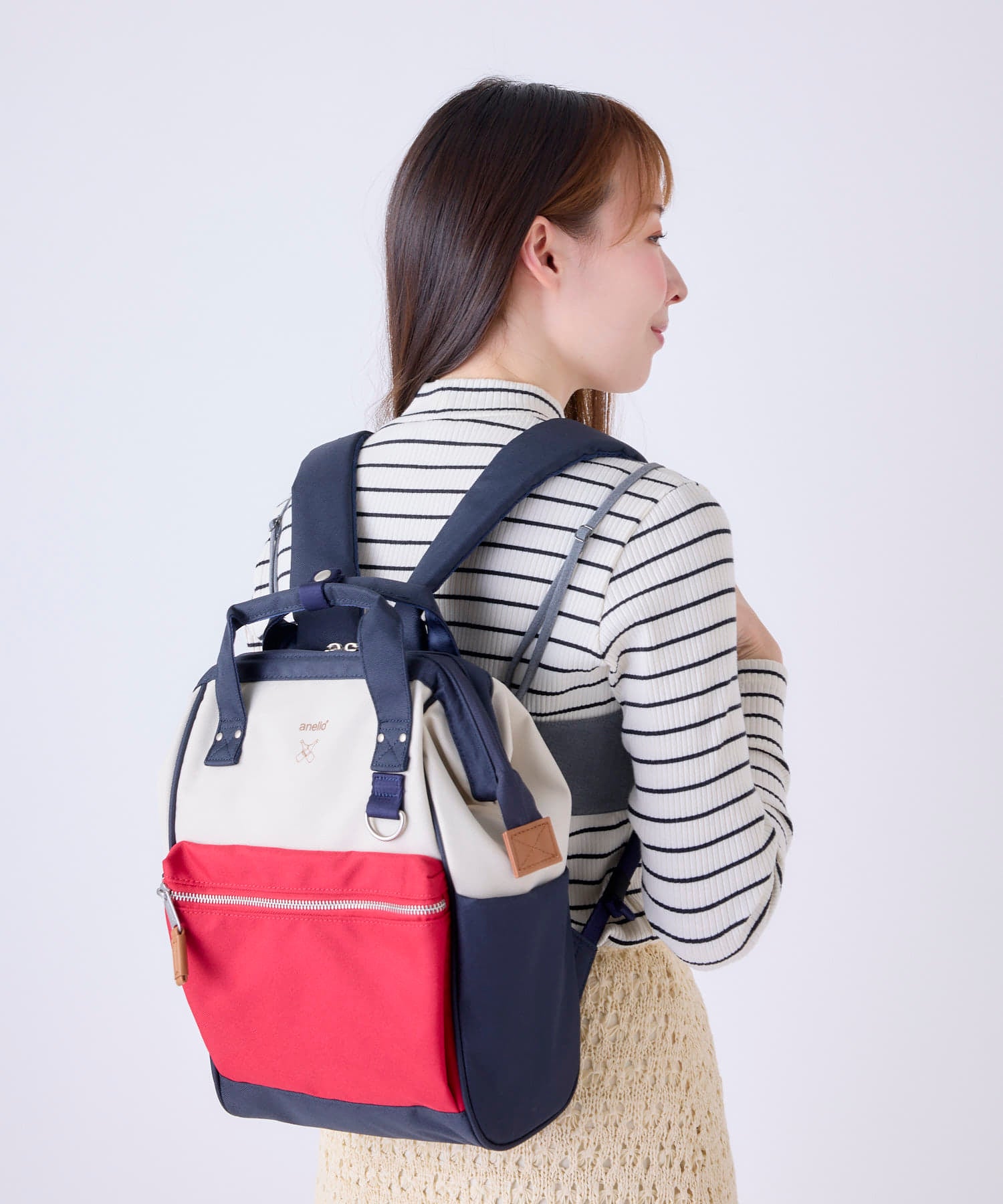 anello リュック バックパック PC収納 A4収納 撥水 キャリーオン NATIVE ATB0197NY