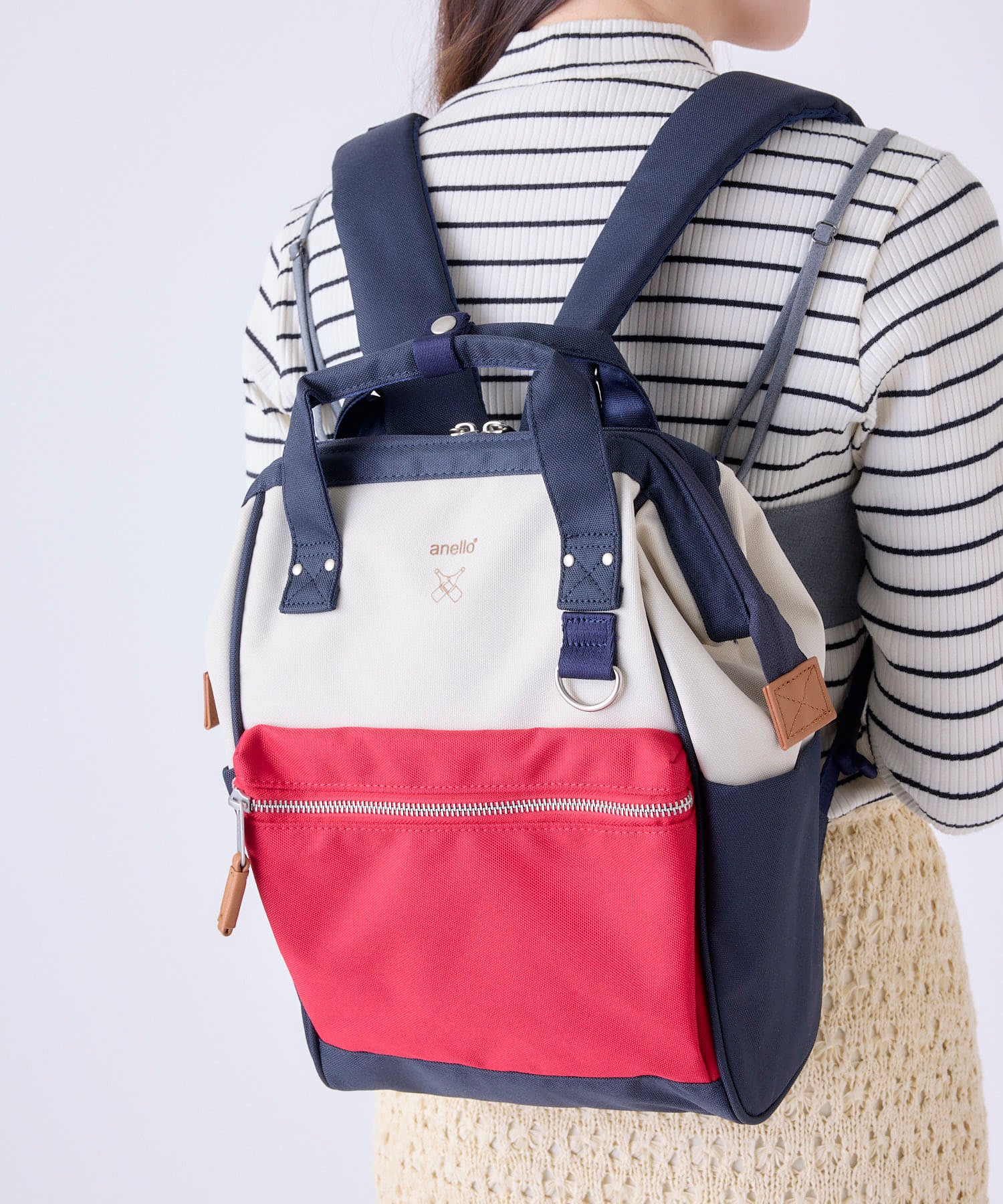 anello リュック バックパック PC収納 A4収納 撥水 キャリーオン NATIVE ATB0197NY