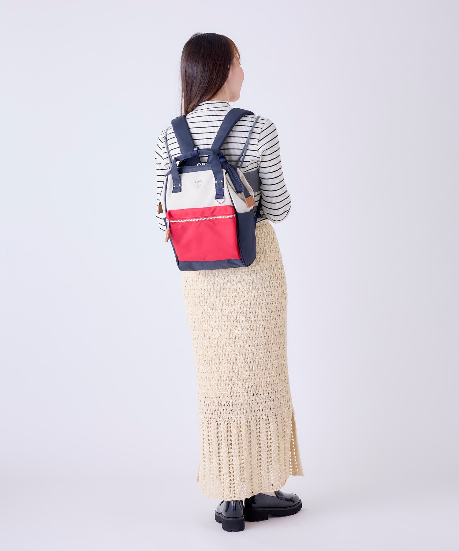 anello リュック バックパック PC収納 A4収納 撥水 キャリーオン NATIVE ATB0197NY