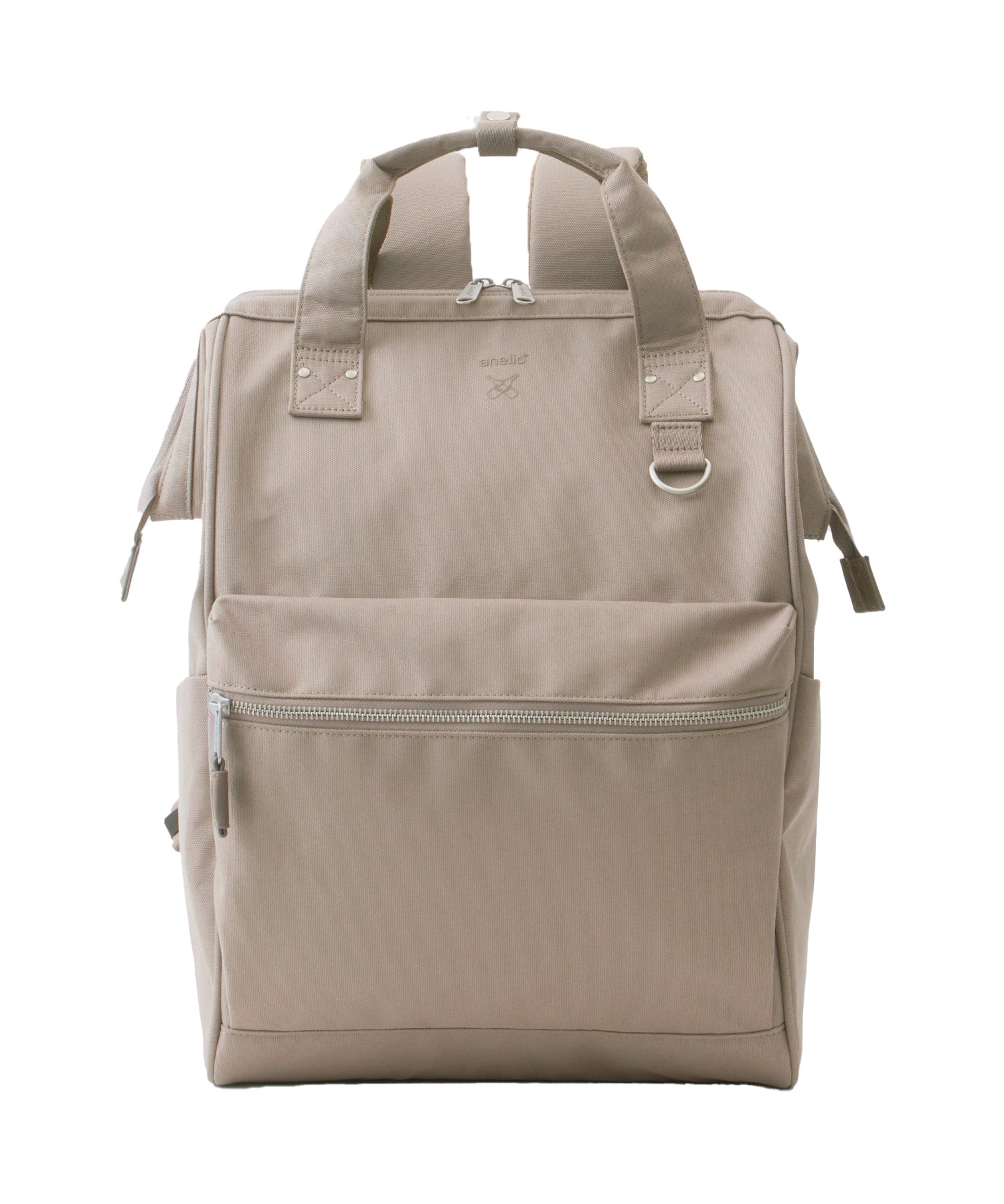 リュック バックパック 15インチPC収納 A4収納 撥水 キャリーオン NATIVE ATB2521N グレーベージュ