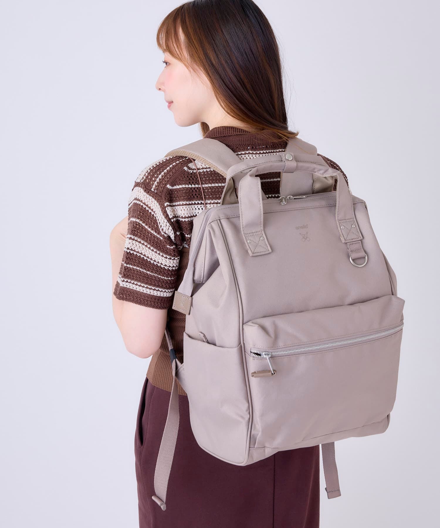 anello リュック バックパック 15インチPC収納 A4収納 撥水 キャリーオン NATIVE ATB2521N