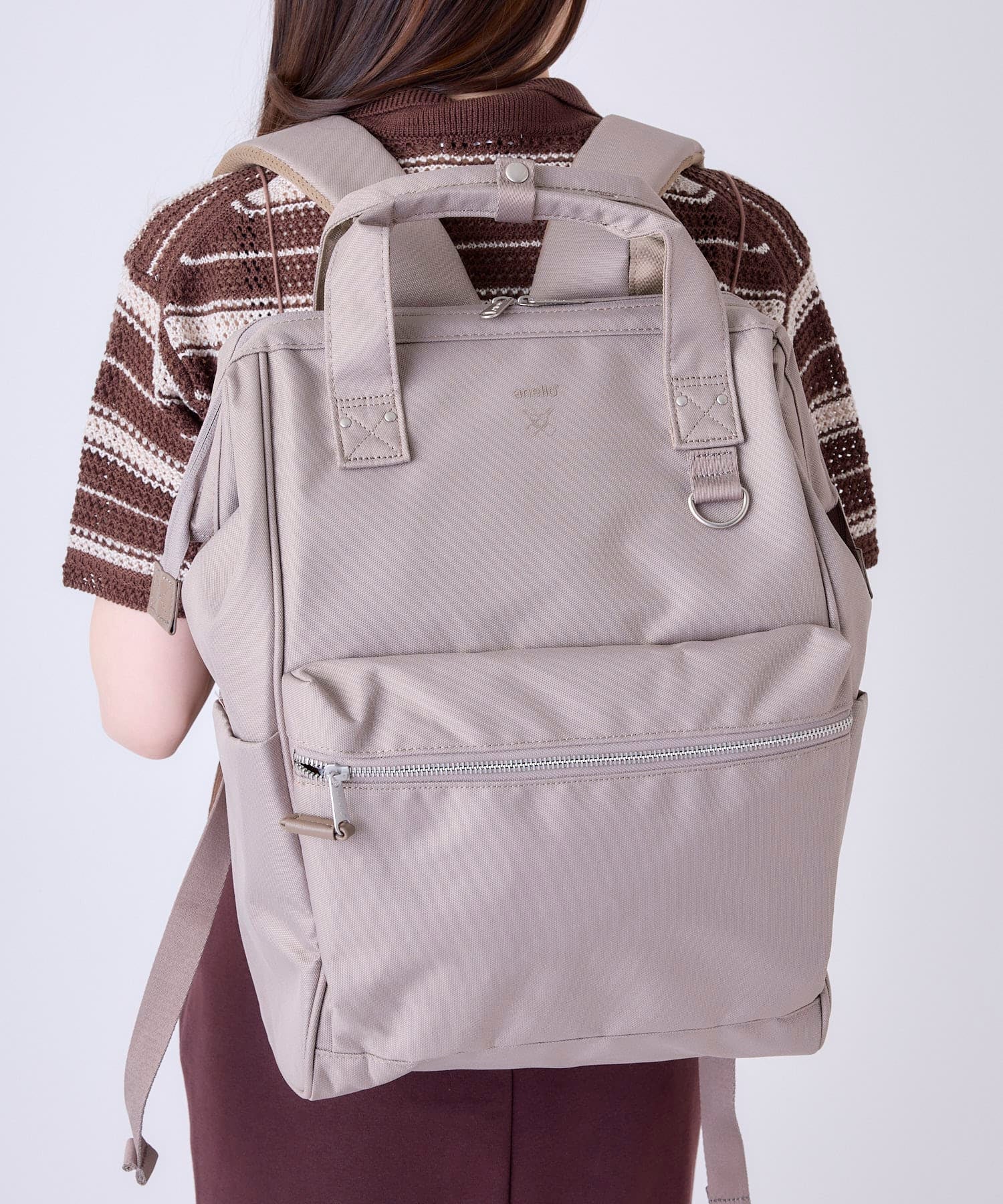 anello リュック バックパック 15インチPC収納 A4収納 撥水 キャリーオン NATIVE ATB2521N