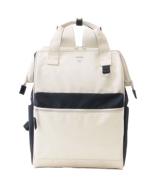 anello リュック バックパック 15インチPC収納 A4収納 撥水 キャリーオン NATIVE ATB2521NY ブラック