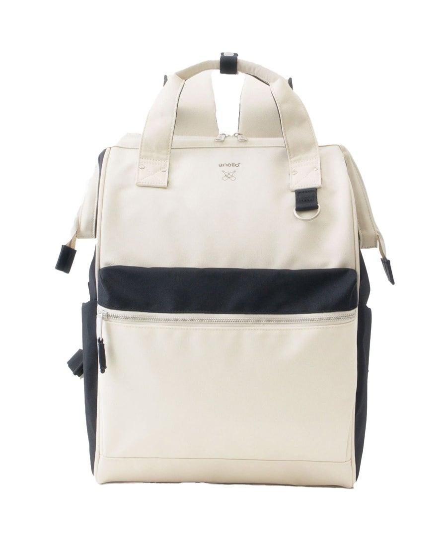 anello リュック バックパック 15インチPC収納 A4収納 撥水 キャリーオン NATIVE ATB2521NY ブラック