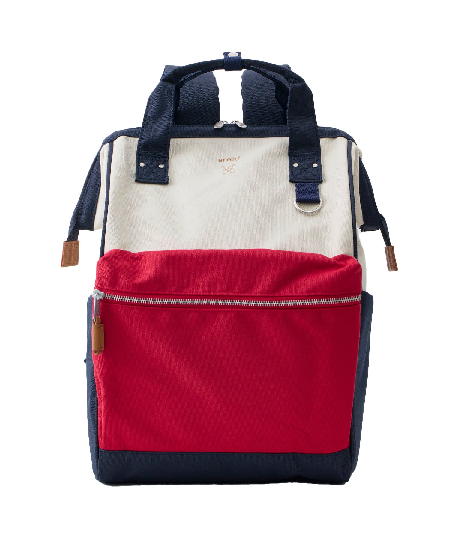 anello リュック バックパック 15インチPC収納 A4収納 撥水 キャリーオン NATIVE ATB2521NY レッド