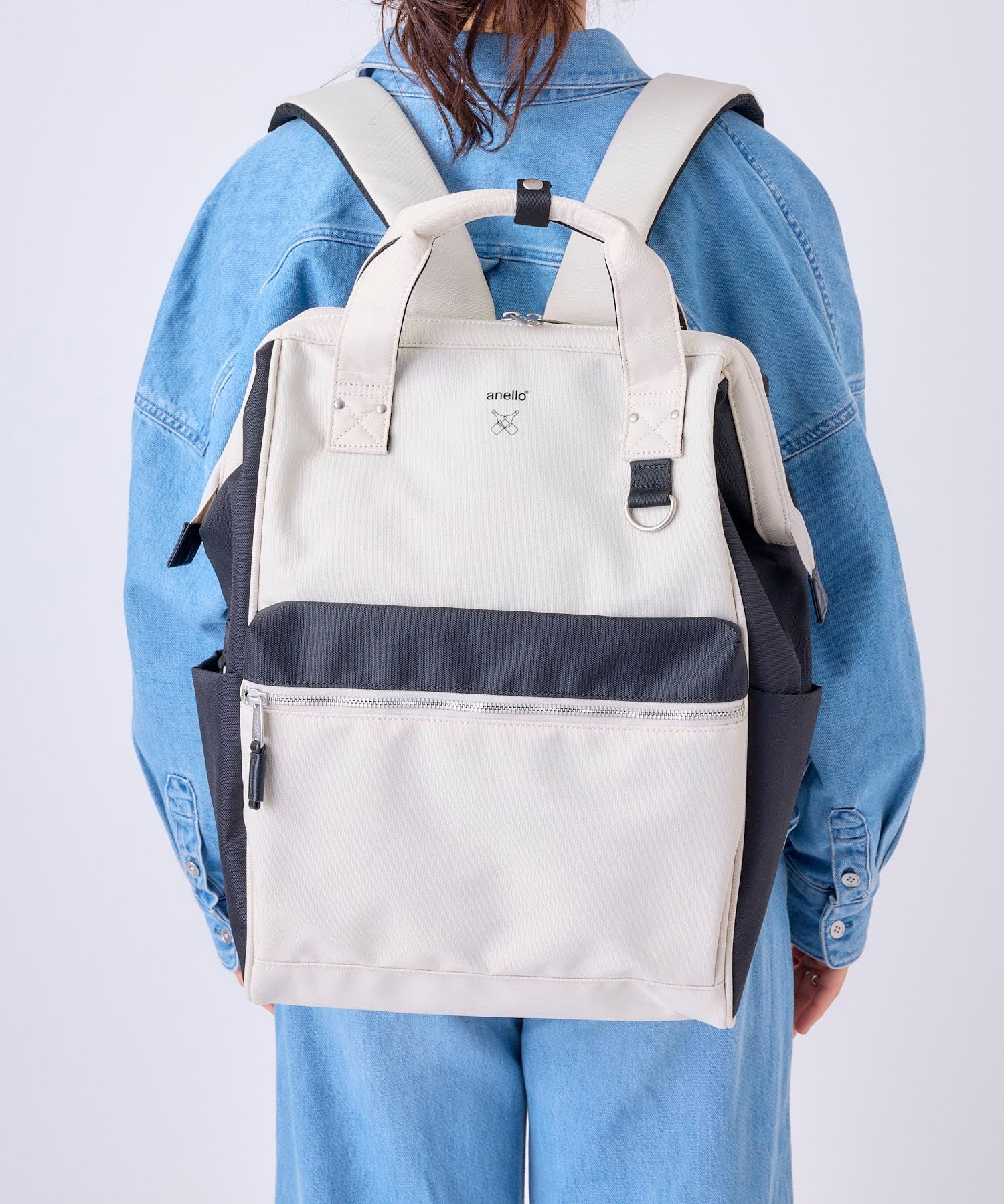 anello リュック バックパック 15インチPC収納 A4収納 撥水 キャリーオン NATIVE ATB2521NY