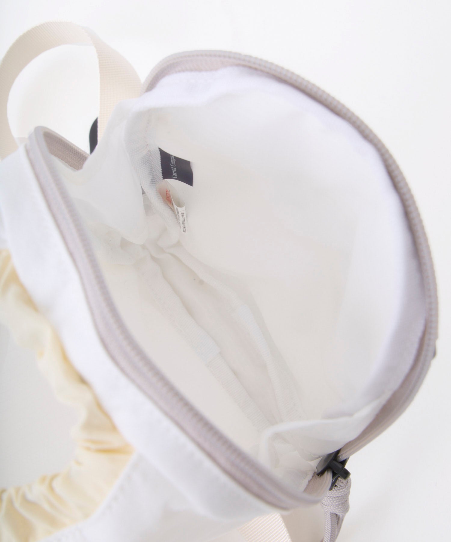 anello ミニショルダーバッグ　FIT　PUMP　洗濯可能　ショルダー取り外し可能　ATB5161　サブバッグ　ホワイト