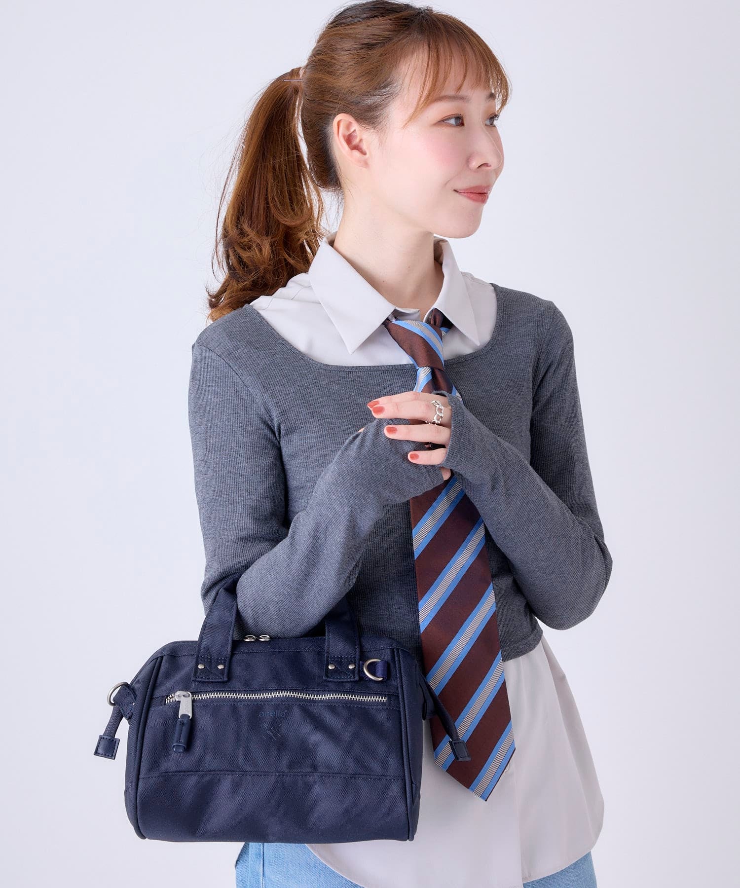 anello ショルダーバッグ 2WAY A5収納 撥水 NATIVE ATB5181