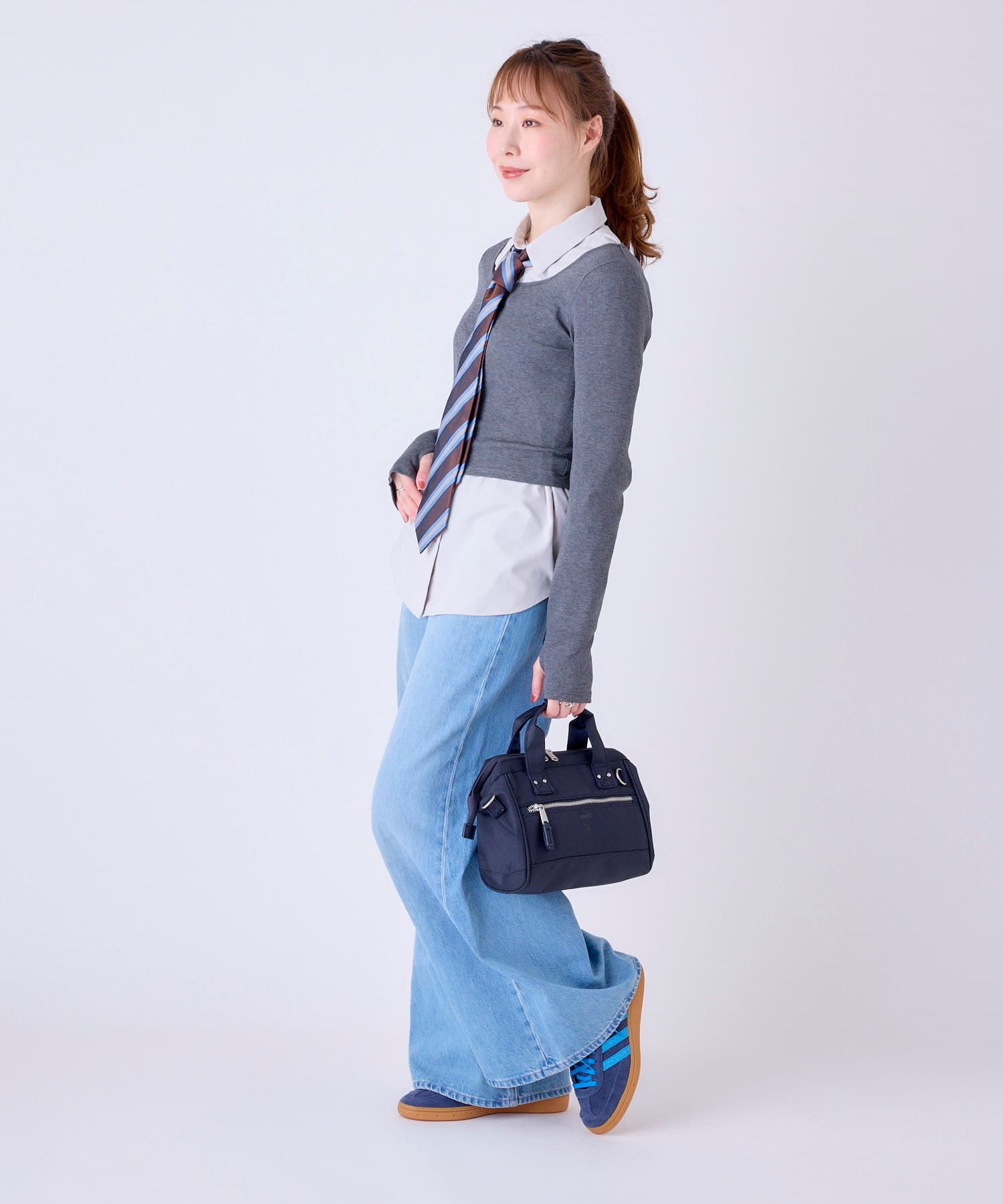 anello ショルダーバッグ 2WAY A5収納 撥水 NATIVE ATB5181