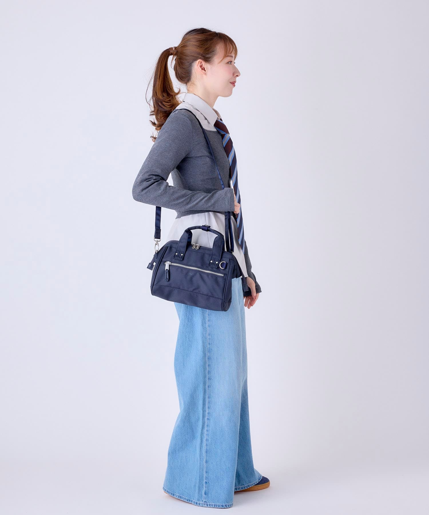 anello ショルダーバッグ 2WAY A5収納 撥水 NATIVE ATB5181