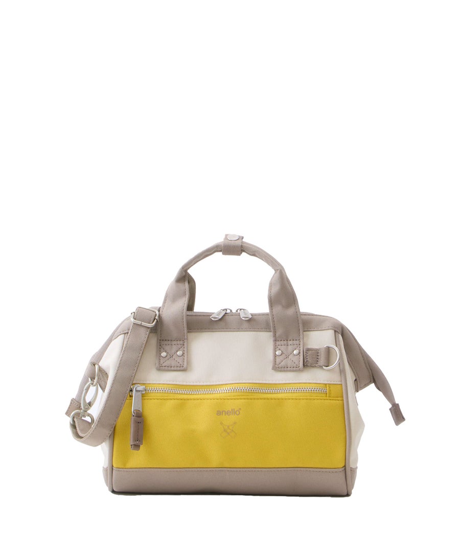 anello ショルダーバッグ 2WAY A5収納 撥水 NATIVE ATB5181Y マスタード