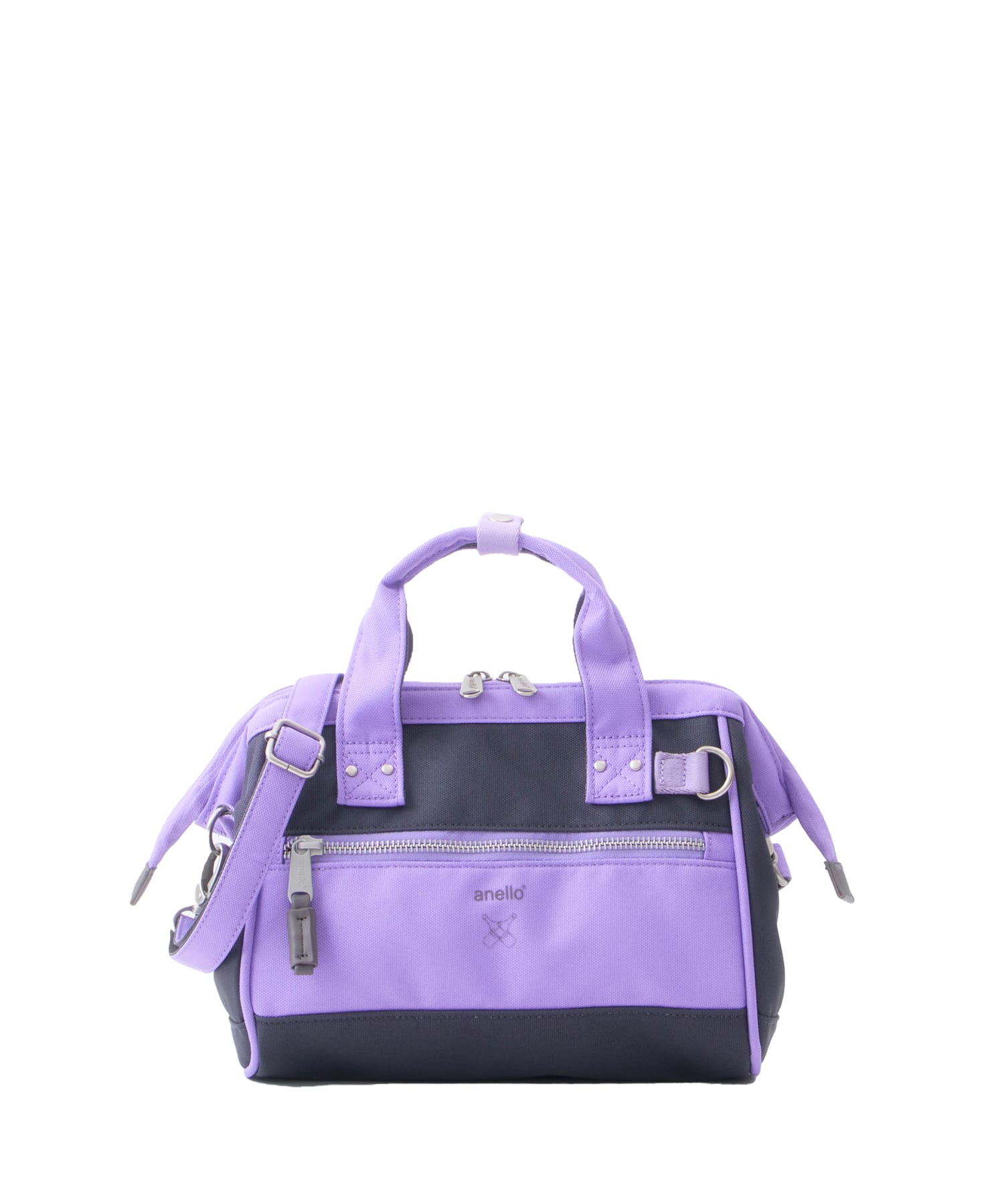 anello ショルダーバッグ 2WAY A5収納 撥水 NATIVE ATB5181Y ラベンダー