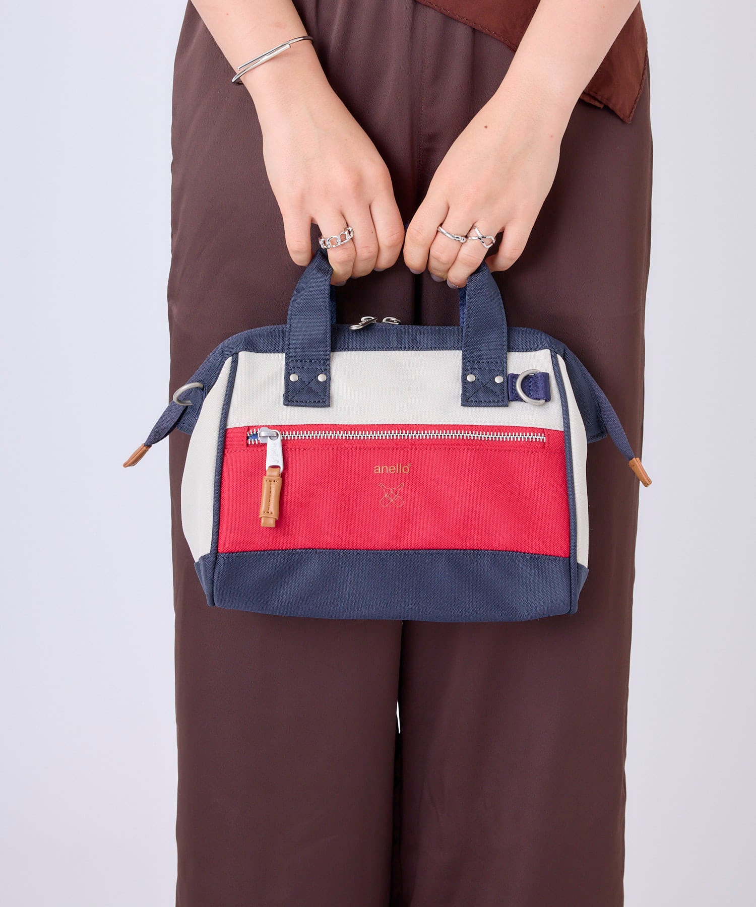 anello ショルダーバッグ 2WAY A5収納 撥水 NATIVE ATB5181Y