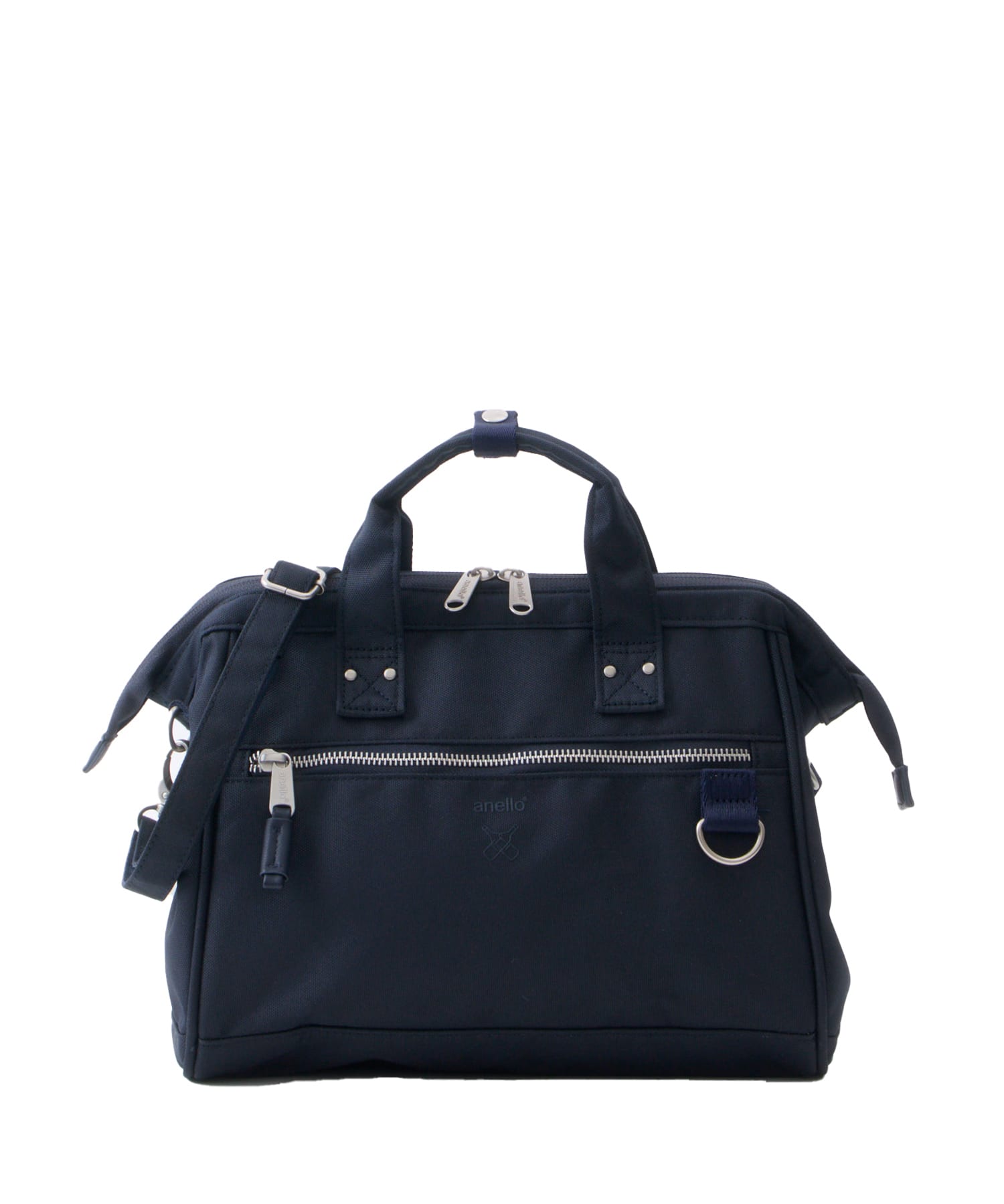 anello ショルダーバッグ 2WAY A5収納 撥水 NATIV ATB5182 ネイビー