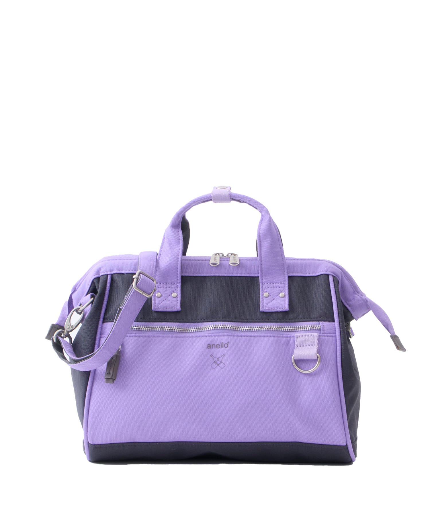 anello ショルダーバッグ 2WAY A5収納 撥水 NATIV ATB5182Y ラベンダー