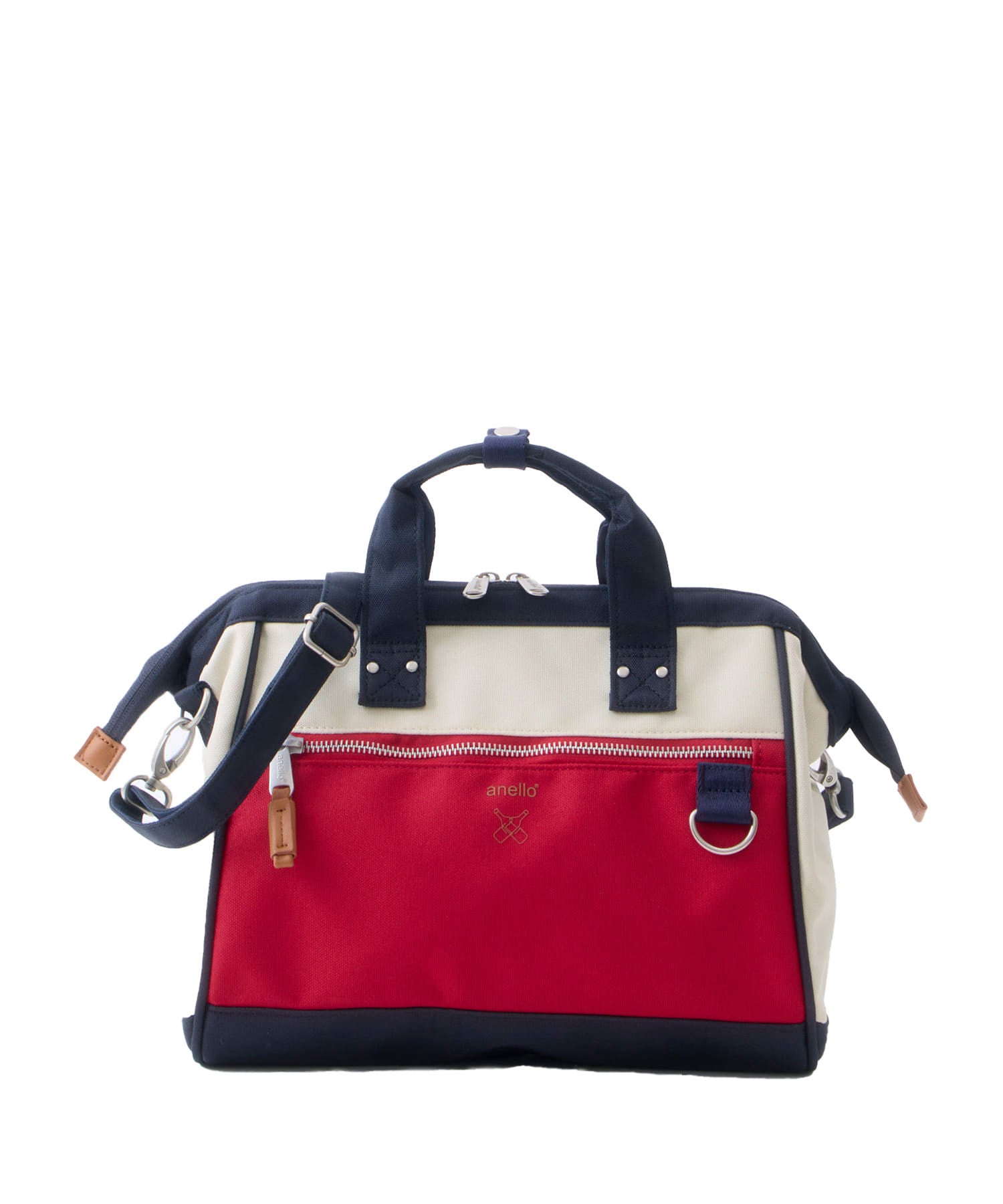 anello ショルダーバッグ 2WAY A5収納 撥水 NATIV ATB5182Y レッド
