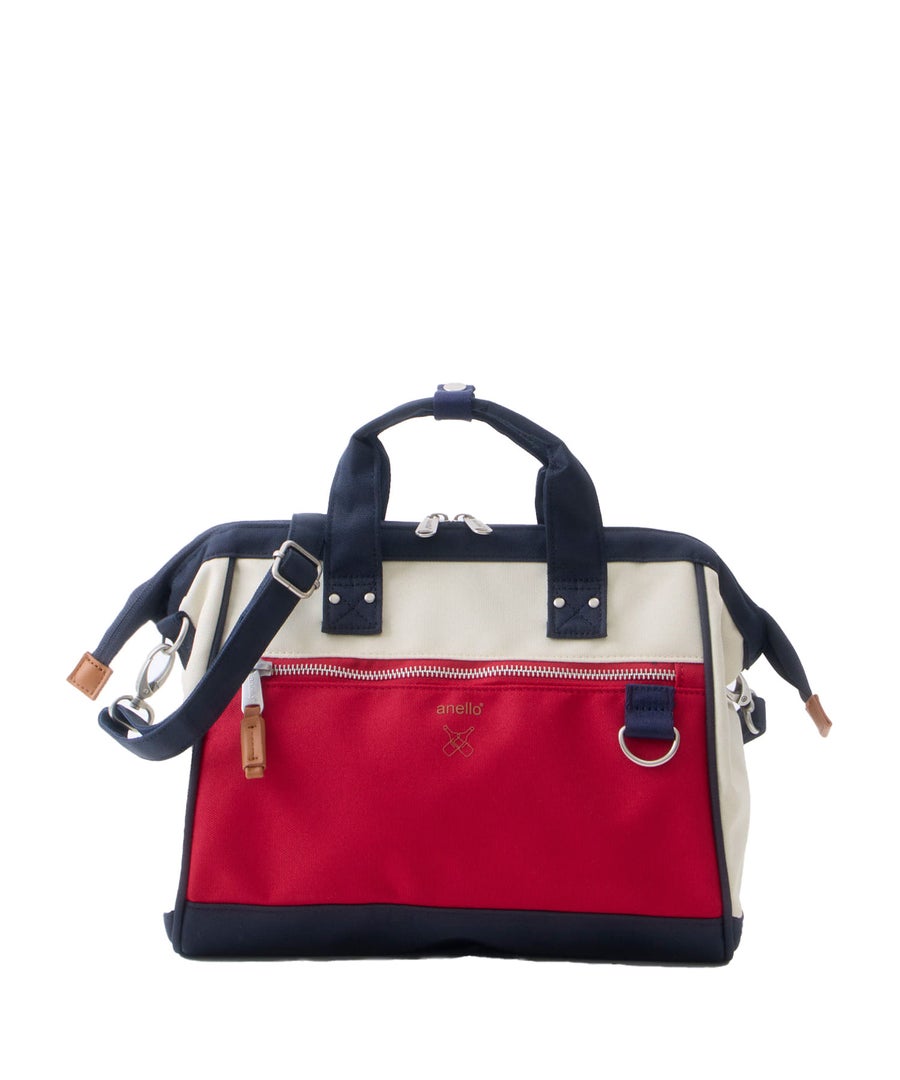 anello ショルダーバッグ 2WAY A5収納 撥水 NATIV ATB5182Y レッド