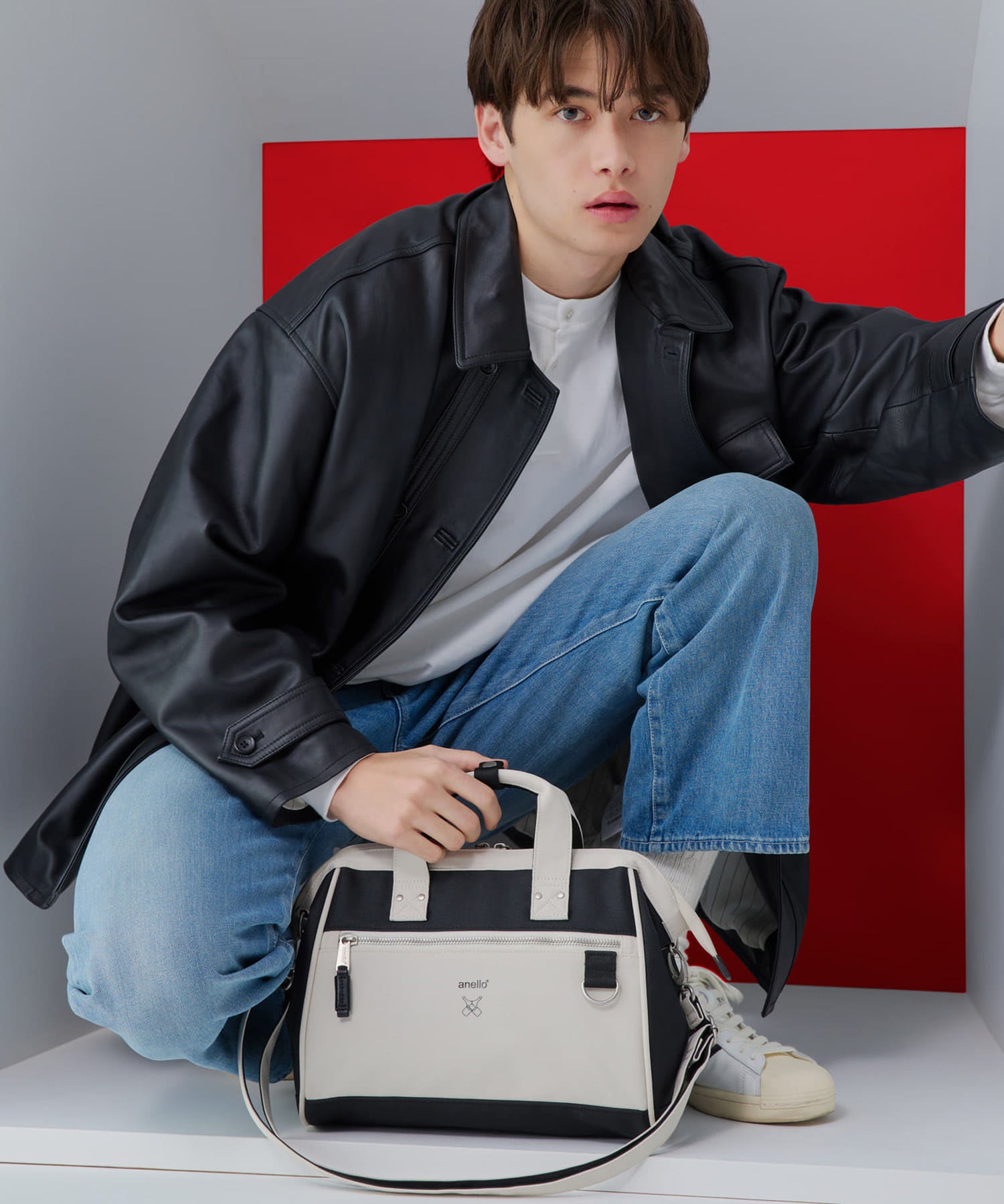 anello ショルダーバッグ 2WAY A5収納 撥水 NATIV ATB5182Y