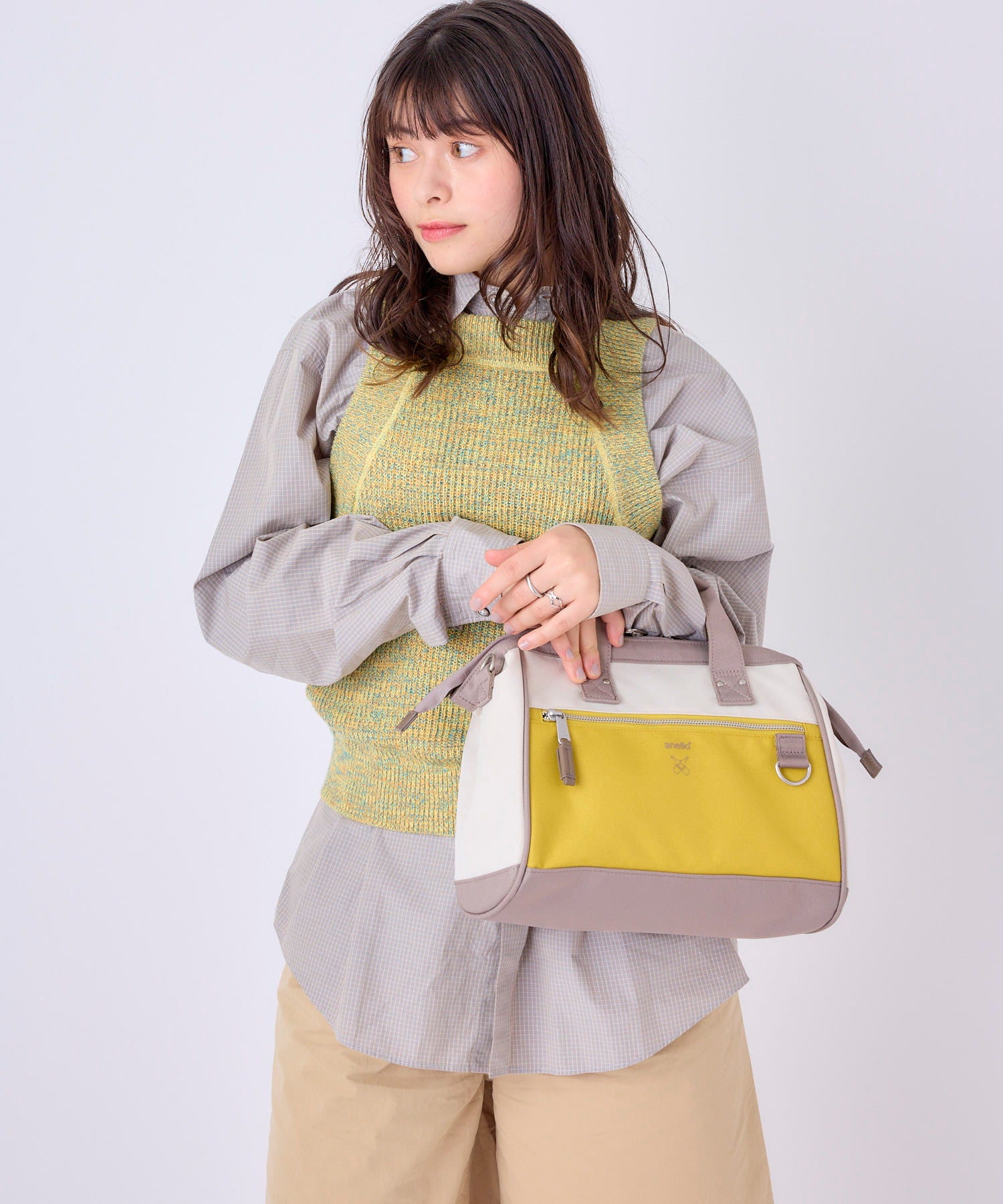 anello ショルダーバッグ 2WAY A5収納 撥水 NATIV ATB5182Y