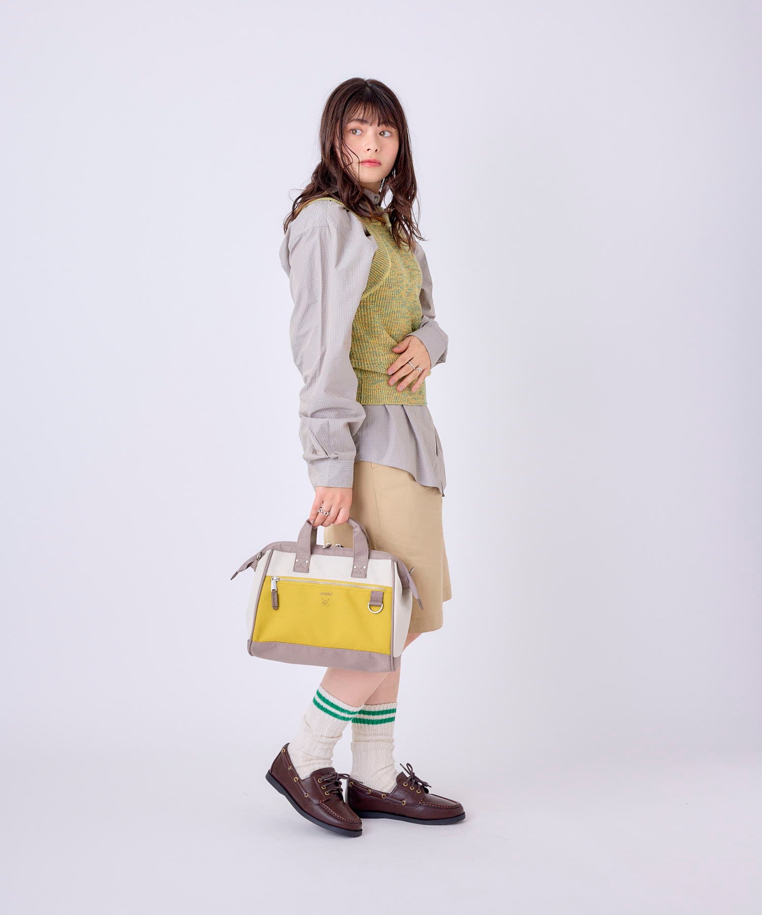 anello ショルダーバッグ 2WAY A5収納 撥水 NATIV ATB5182Y