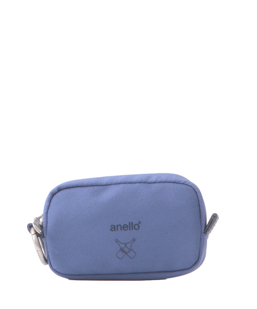 anello カードケース 撥水 NATIV ATB5186 パープルブルー