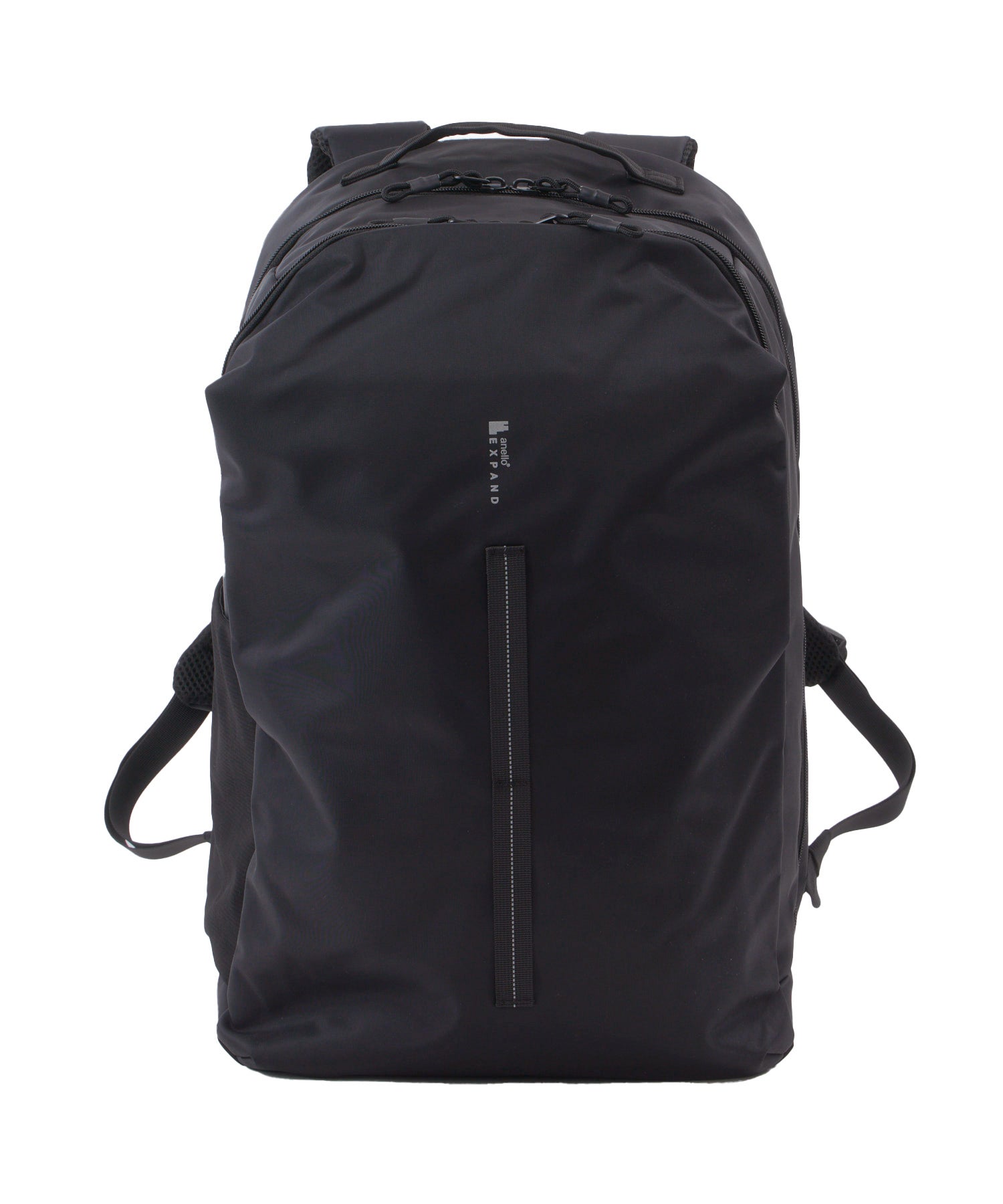 anello リュック　PACKT　EXPAND　ATR0411　トラベルバッグ　30L　エアフィットパネル　撥水加工　キャリーオンテープ　ブラック
