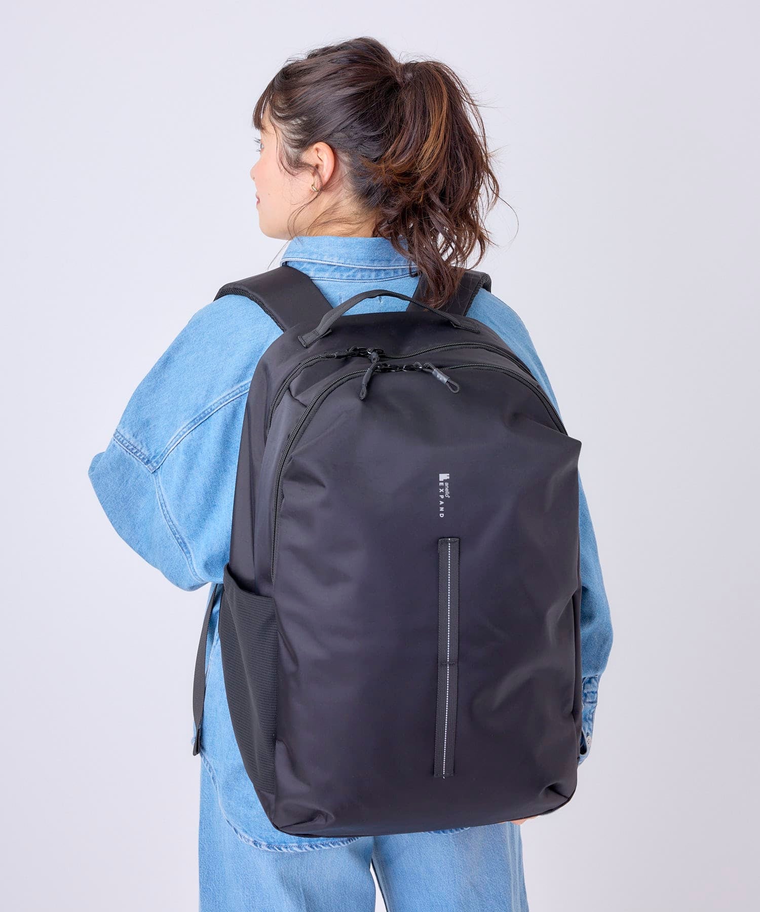 anello リュック　PACKT　EXPAND　ATR0411　トラベルバッグ　30L　エアフィットパネル　撥水加工　キャリーオンテープ