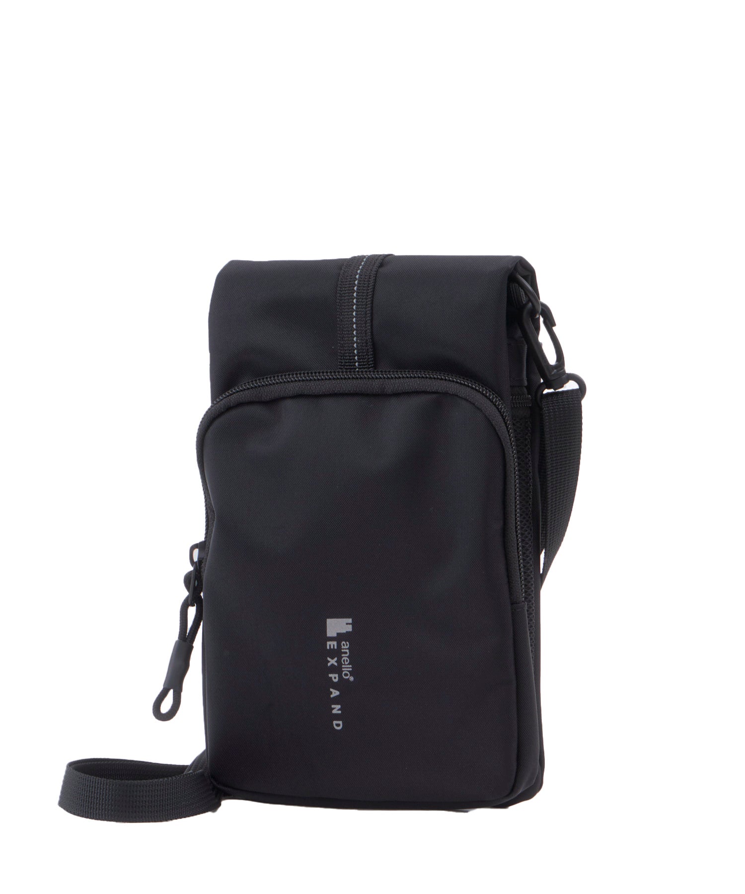 anello ミニショルダーバッグ　PACKT　ATR0413　撥水加工　トラベルバッグ　サブバッグ　ショルダー取り外し可能　メッシュポケット　EXPAND