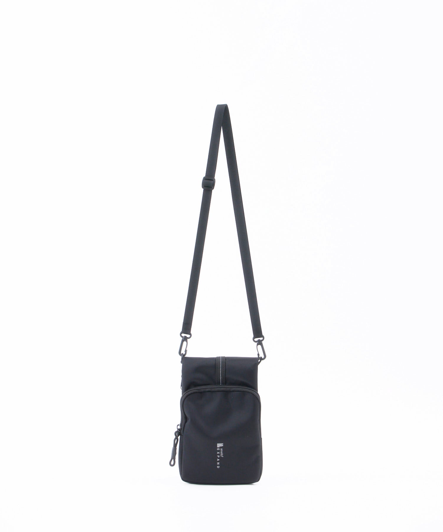 anello ミニショルダーバッグ　EXPAND　PACKT　ATR0413　撥水加工　トラベルバッグ　サブバッグ　ショルダー取り外し可能　メッシュポケット