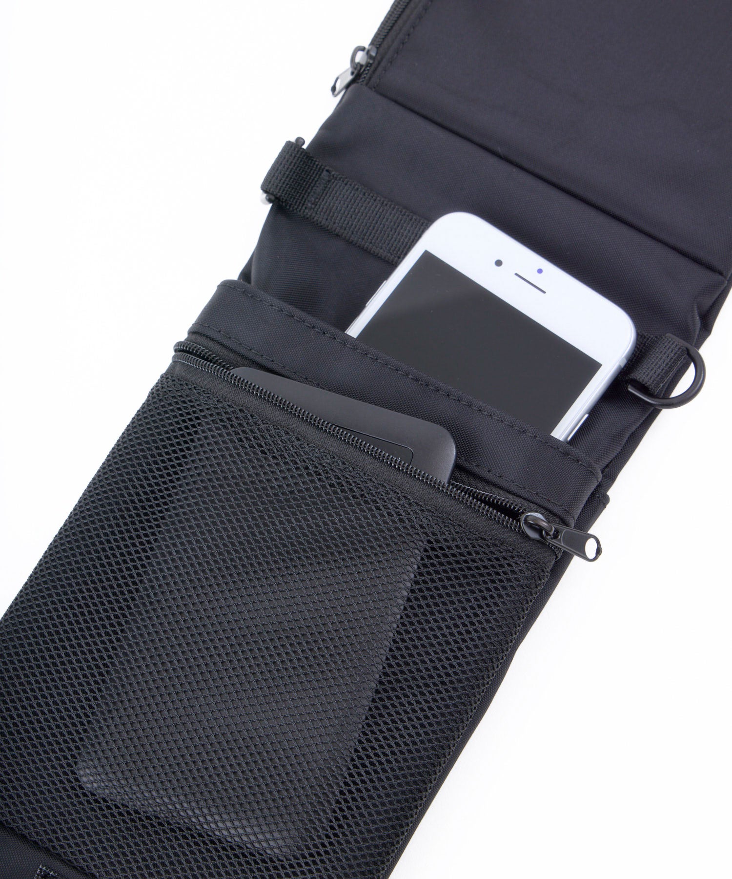 anello ミニショルダーバッグ　EXPAND　PACKT　ATR0413　撥水加工　トラベルバッグ　サブバッグ　ショルダー取り外し可能　メッシュポケット