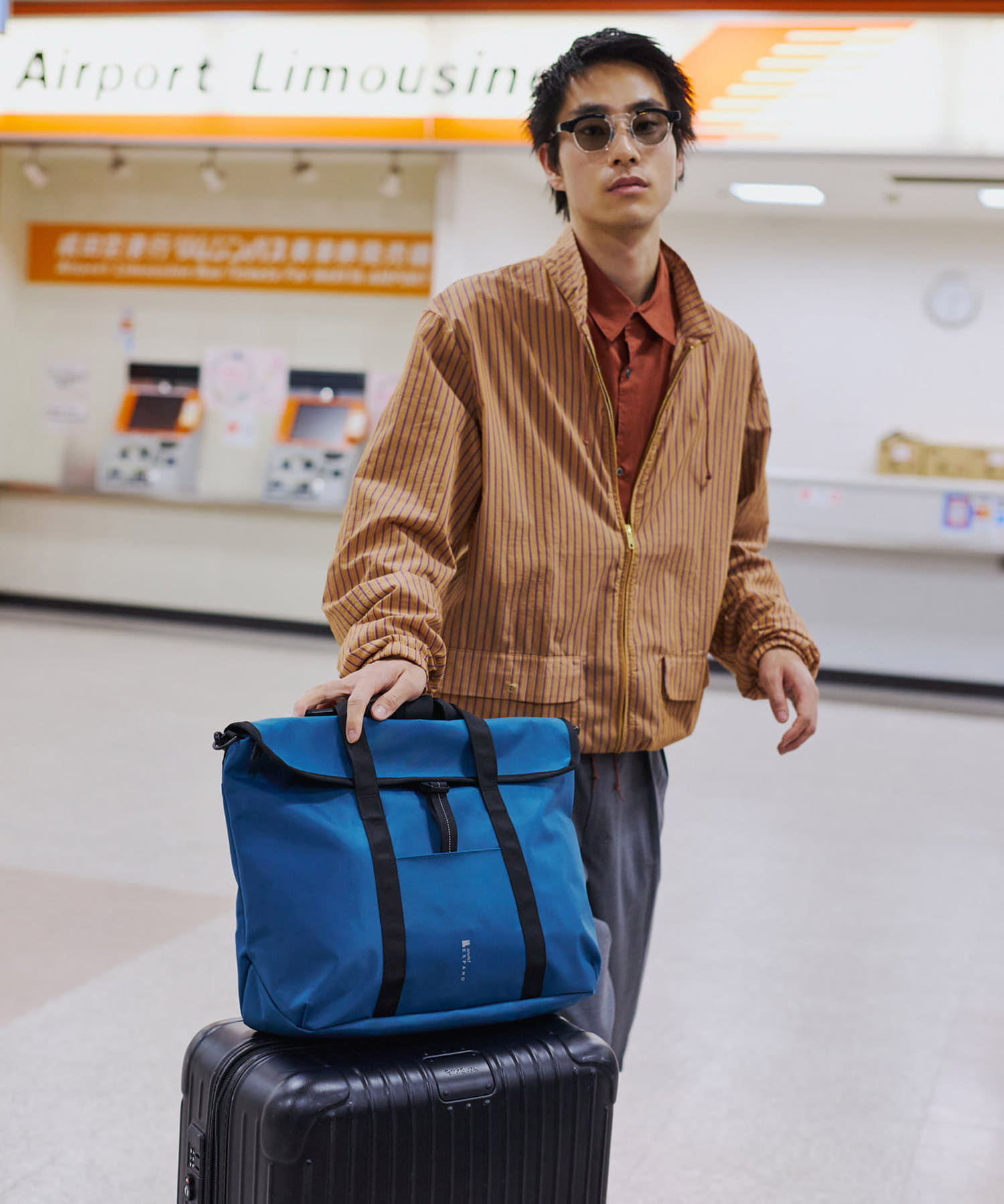 anello トートバッグ　PACKT　EXPAND　ATR0416　トラベルバッグ　撥水機能　A4サイズ対応　ショルダー取り外し可能