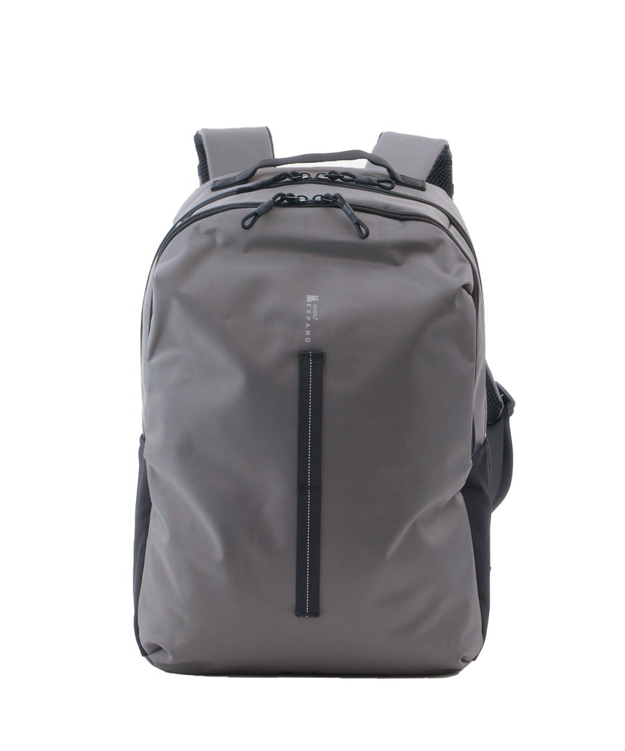 anello リュック　EXPAND　トラベルバッグ　PACKT　エアフィットパネル　A4サイズ　撥水機能　13インチPC収納可　ATR0418　キャリーオンテープ　グレー