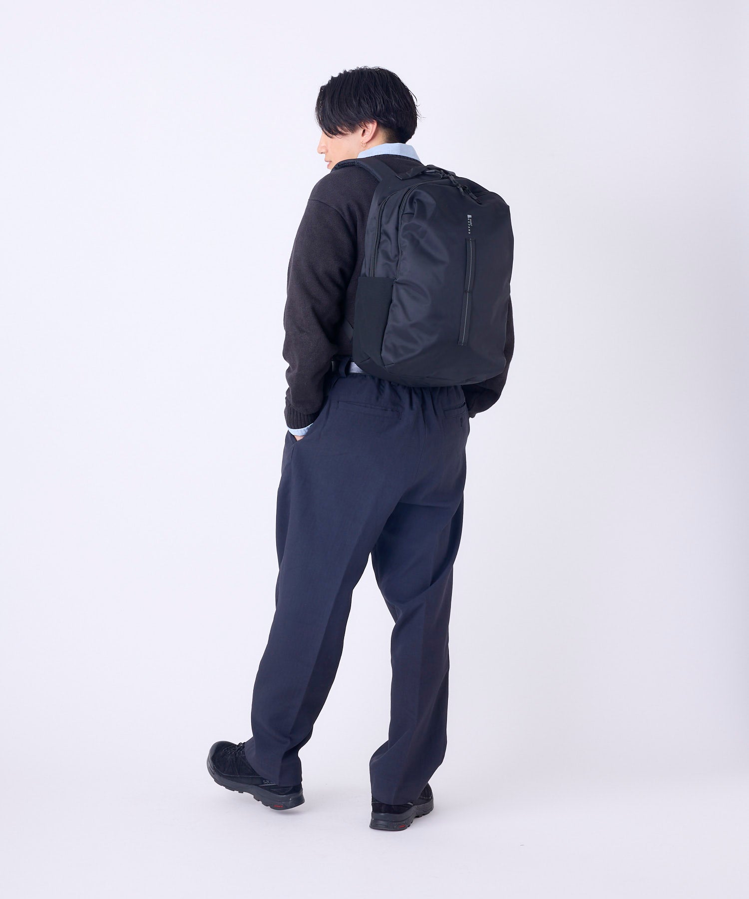 anello リュック　EXPAND　トラベルバッグ　PACKT　エアフィットパネル　A4サイズ　撥水機能　13インチPC収納可　ATR0418　キャリーオンテープ