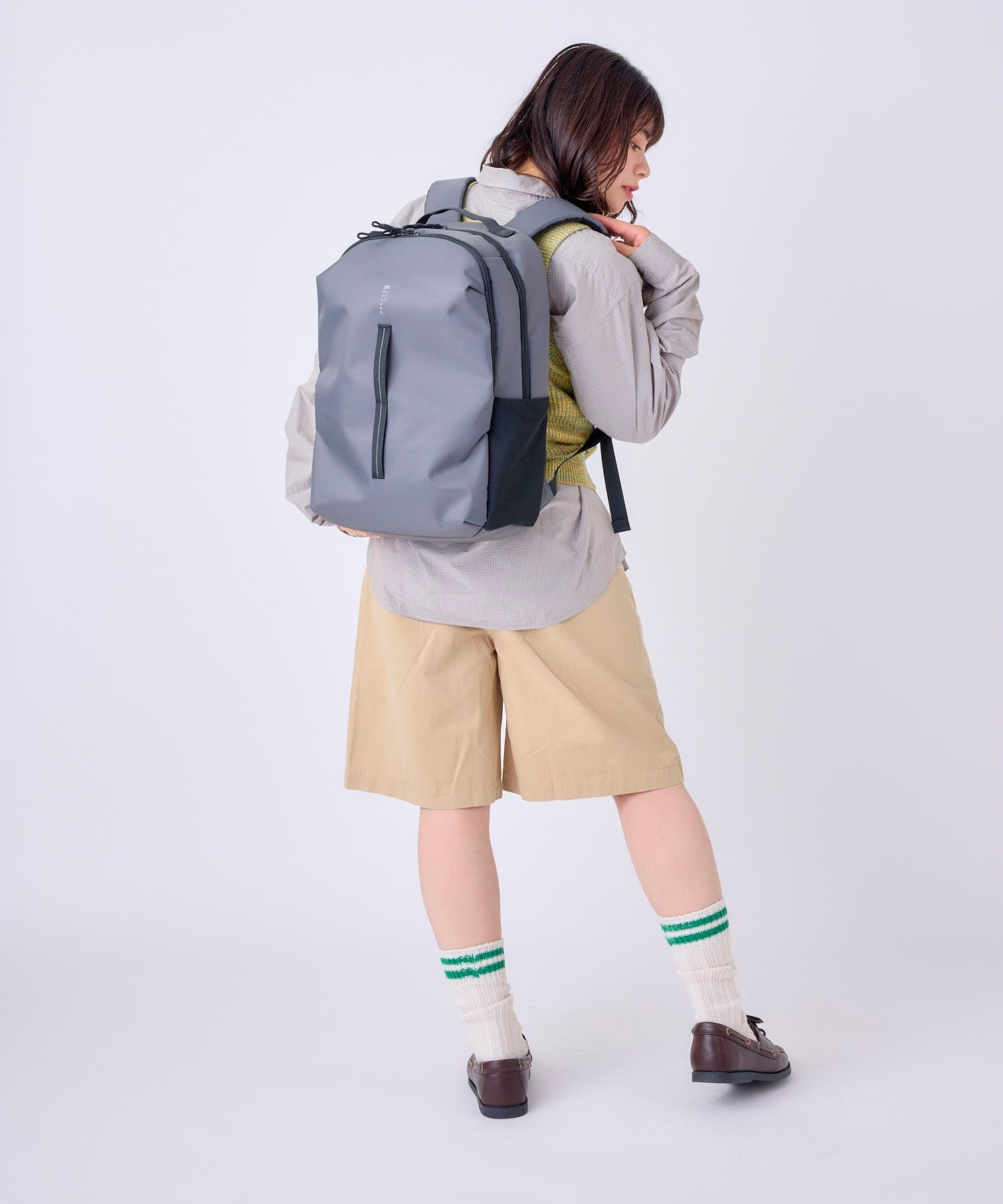 anello リュック　EXPAND　トラベルバッグ　PACKT　エアフィットパネル　A4サイズ　撥水機能　13インチPC収納可　ATR0418　キャリーオンテープ