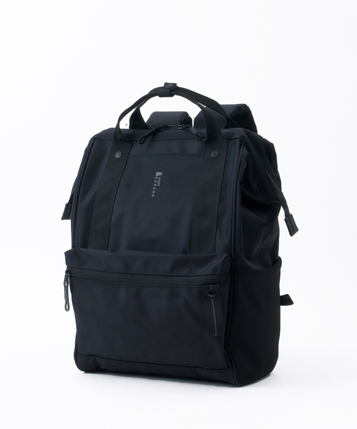 anello　口金リュック　PACKT　EXPAND　エアフィットパネル　A4　20L　撥水加工　15インチPC収納可　キャリーオンテープ　ATR0419