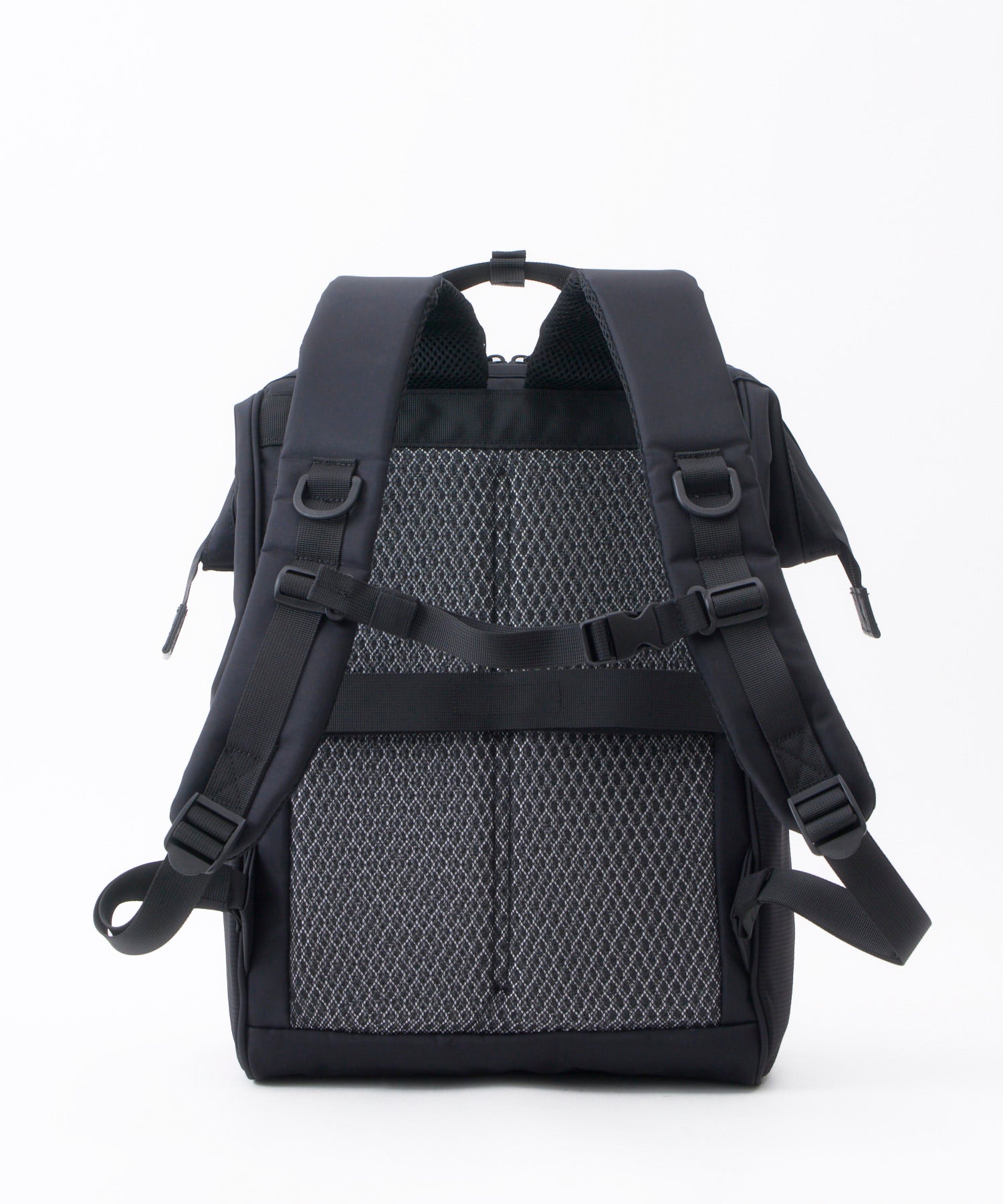 anello　口金リュック　PACKT　EXPAND　エアフィットパネル　A4　20L　撥水加工　15インチPC収納可　キャリーオンテープ　ATR0419