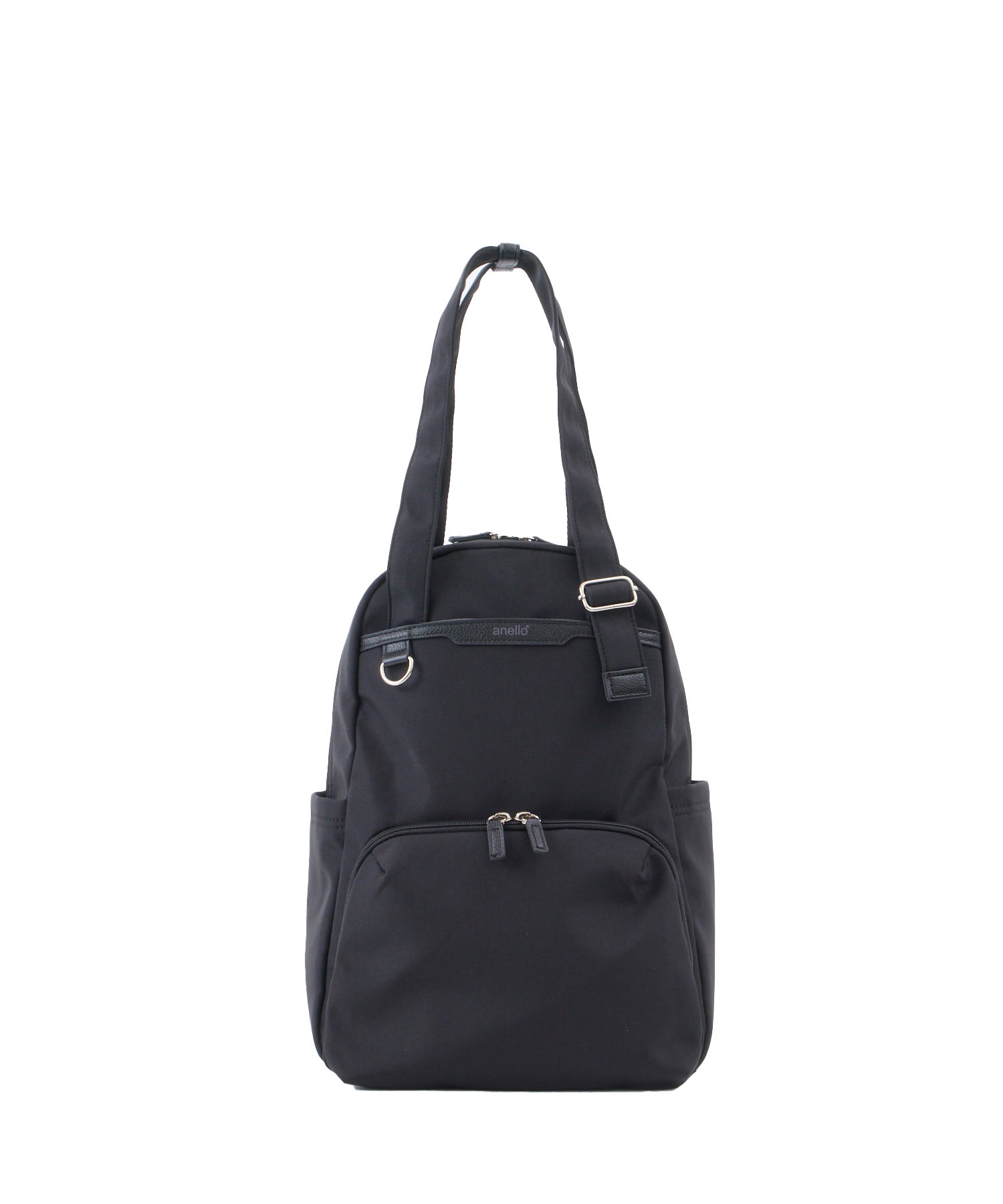 anello リュック　Arua　FIT　2WAY A4 ショルダーバッグ　ATR0421　撥水機能　ブラック