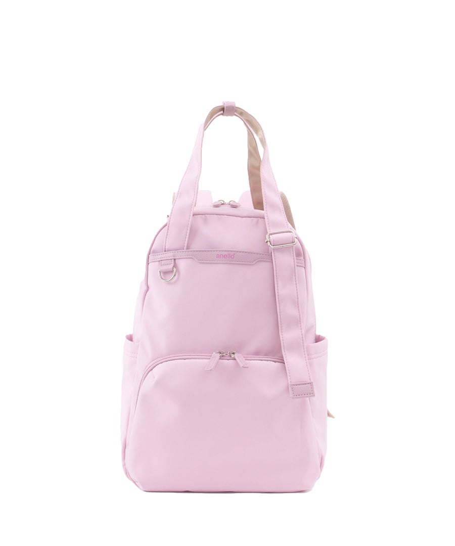 anello リュック　Arua　FIT　2WAY A4 ショルダーバッグ　ATR0421　撥水機能　ピンク