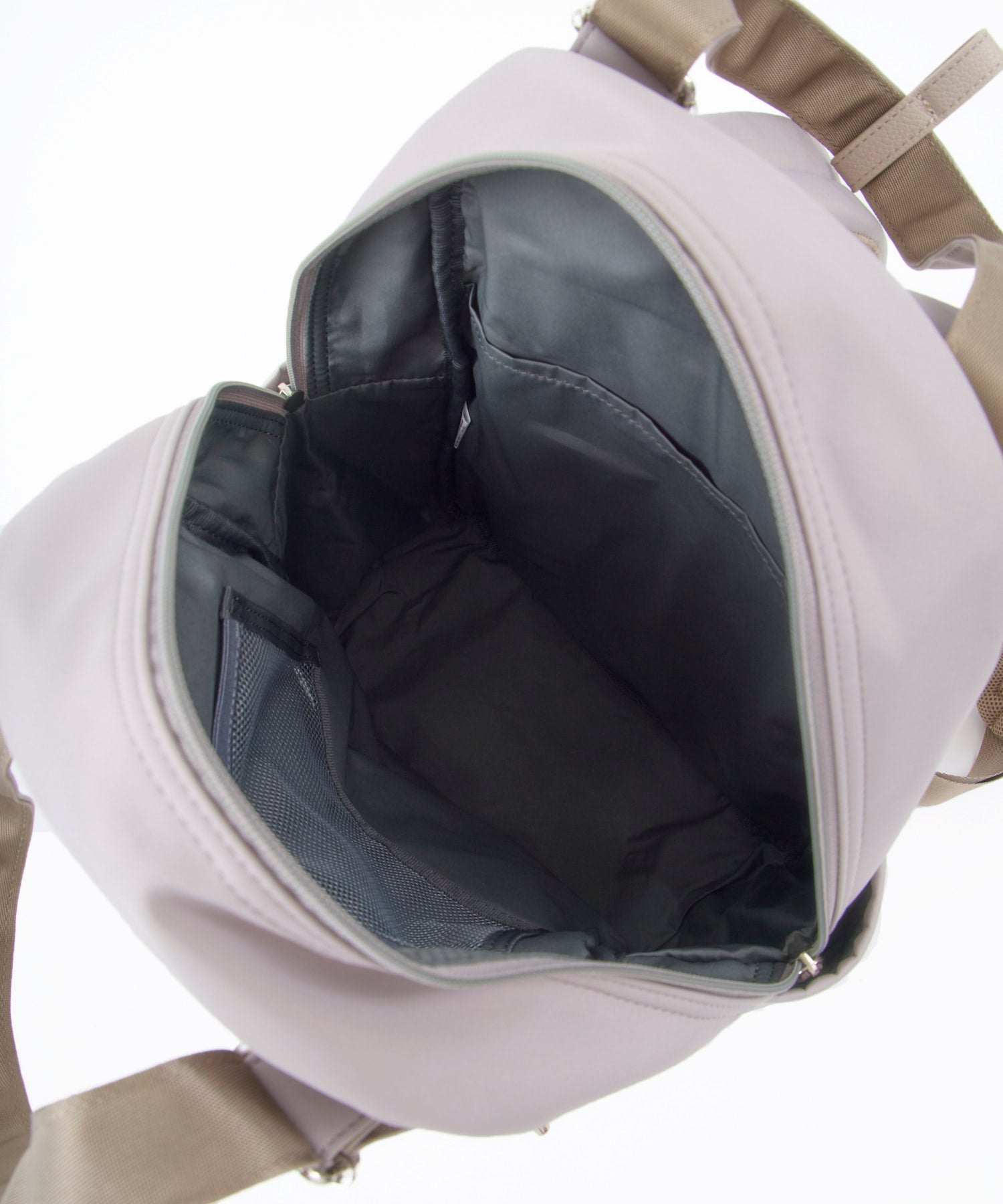 anello リュック　Arua　FIT　2WAY A4 ショルダーバッグ　ATR0421　撥水機能　ライトグレー