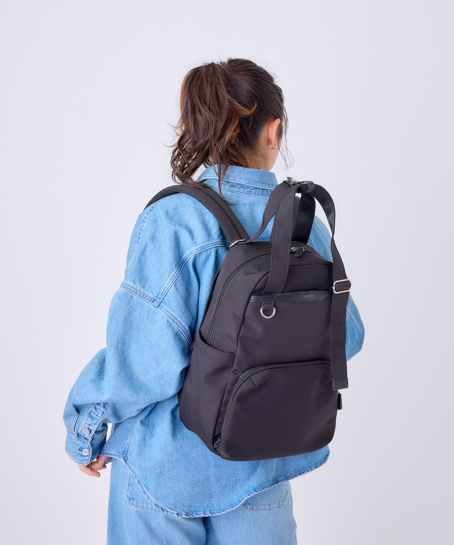 anello リュック　Arua　FIT　2WAY A4 ショルダーバッグ　ATR0421　撥水機能