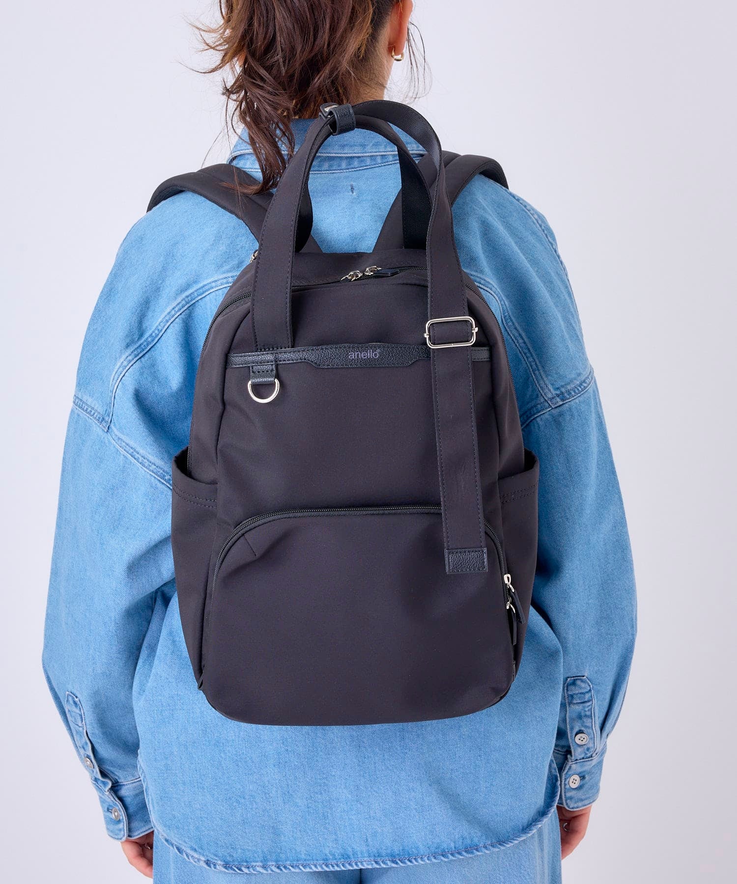 anello リュック　Arua　FIT　2WAY A4 ショルダーバッグ　ATR0421　撥水機能
