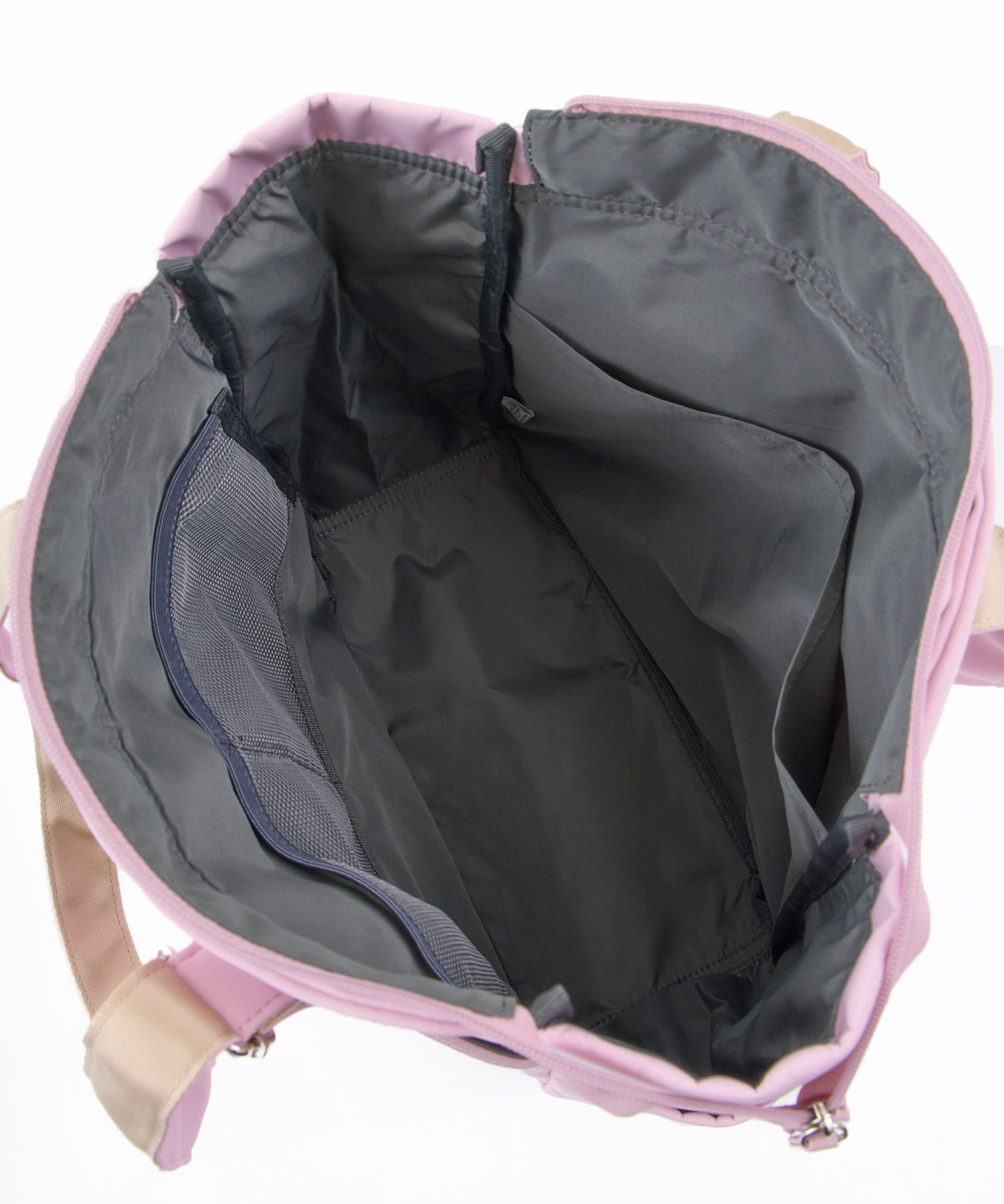 anello トートバッグ　Arua ATR0422　FIT A4 撥水加工 カジュアルバッグ　多収納　通勤バッグ　通学バッグ　ピンク