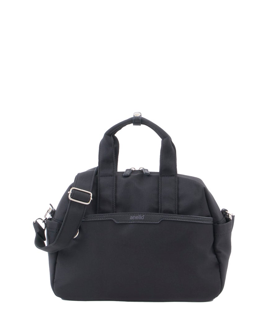 anello 2WAYミニショルダーバッグ　FIT　Arua ATR0423　A5　撥水加工　WAY　カジュアルバッグ　コンパクト　ブラック
